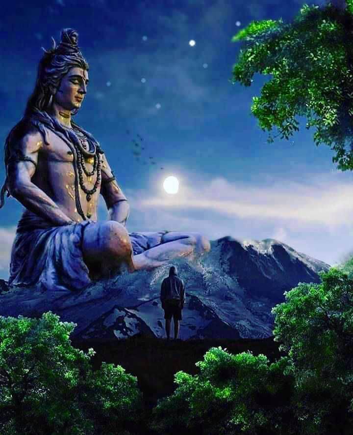 Man Praying For Mahadev HD