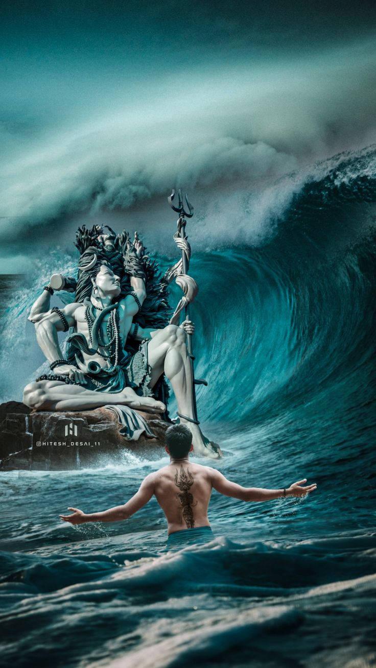 Man Praying To Mahadev HD