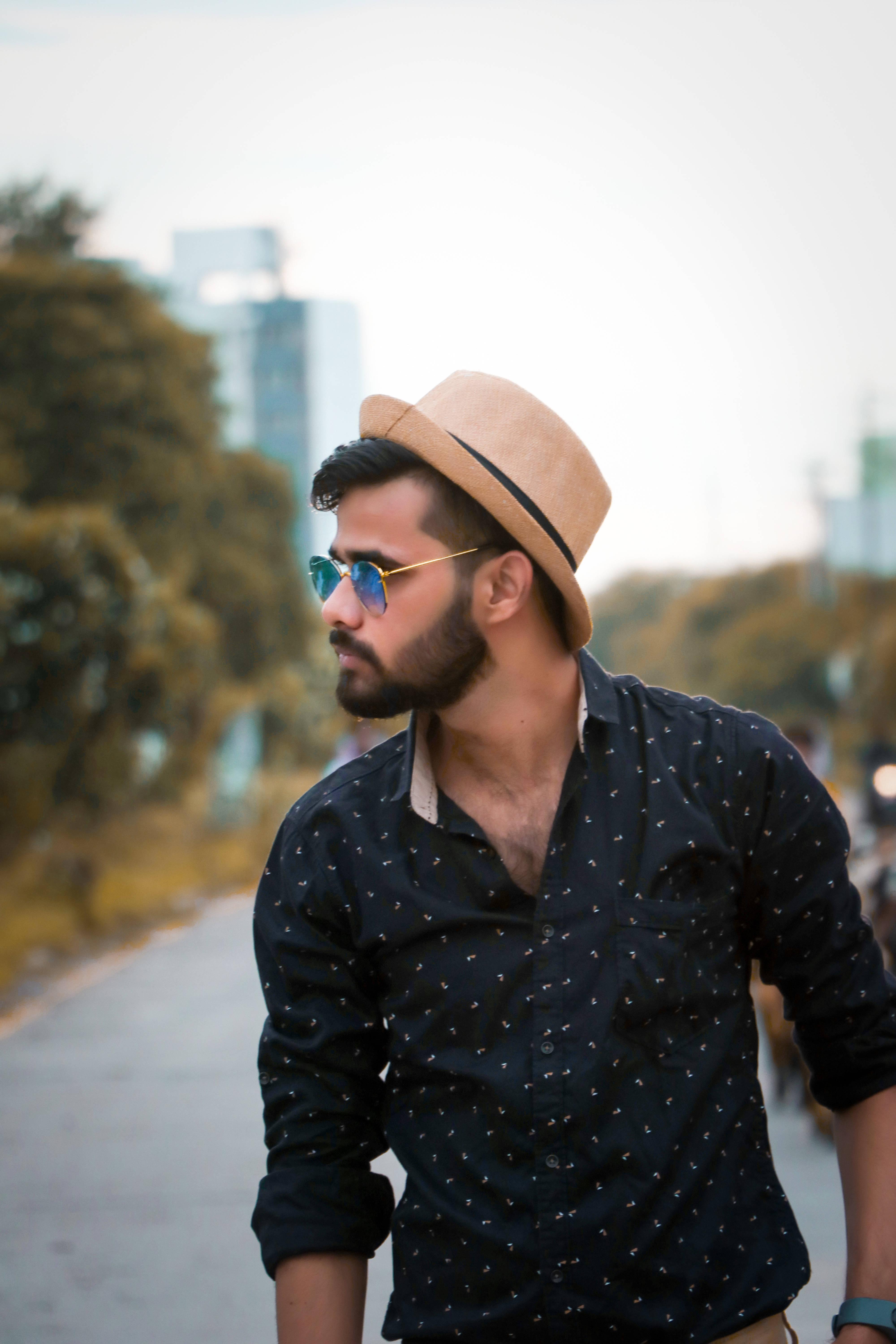Man Wearing A Black Dress Shirt — 4000x6000 wallpaper