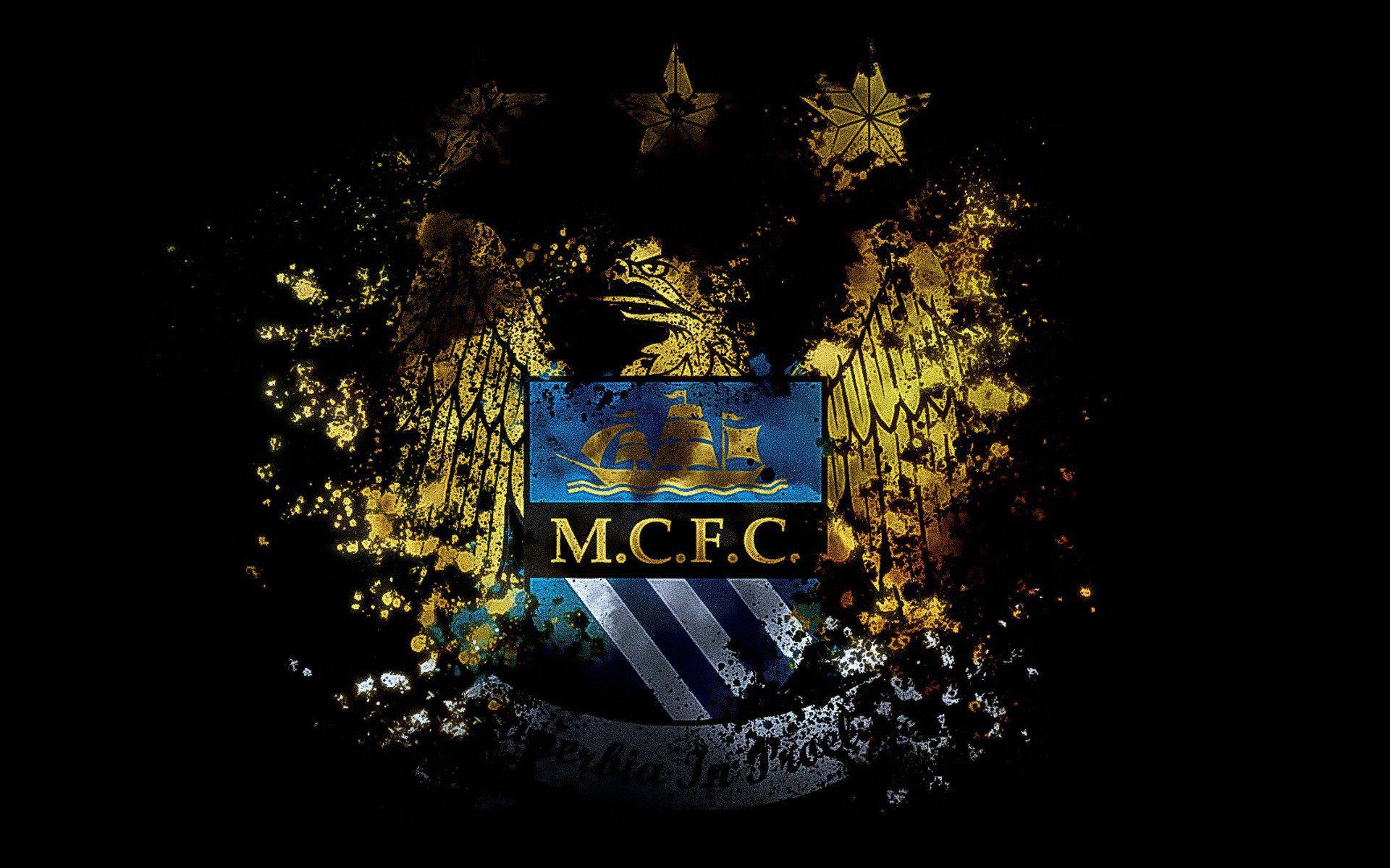 Manchester City's Eagle Logo Crumbling — 1920x1200 wallpaper