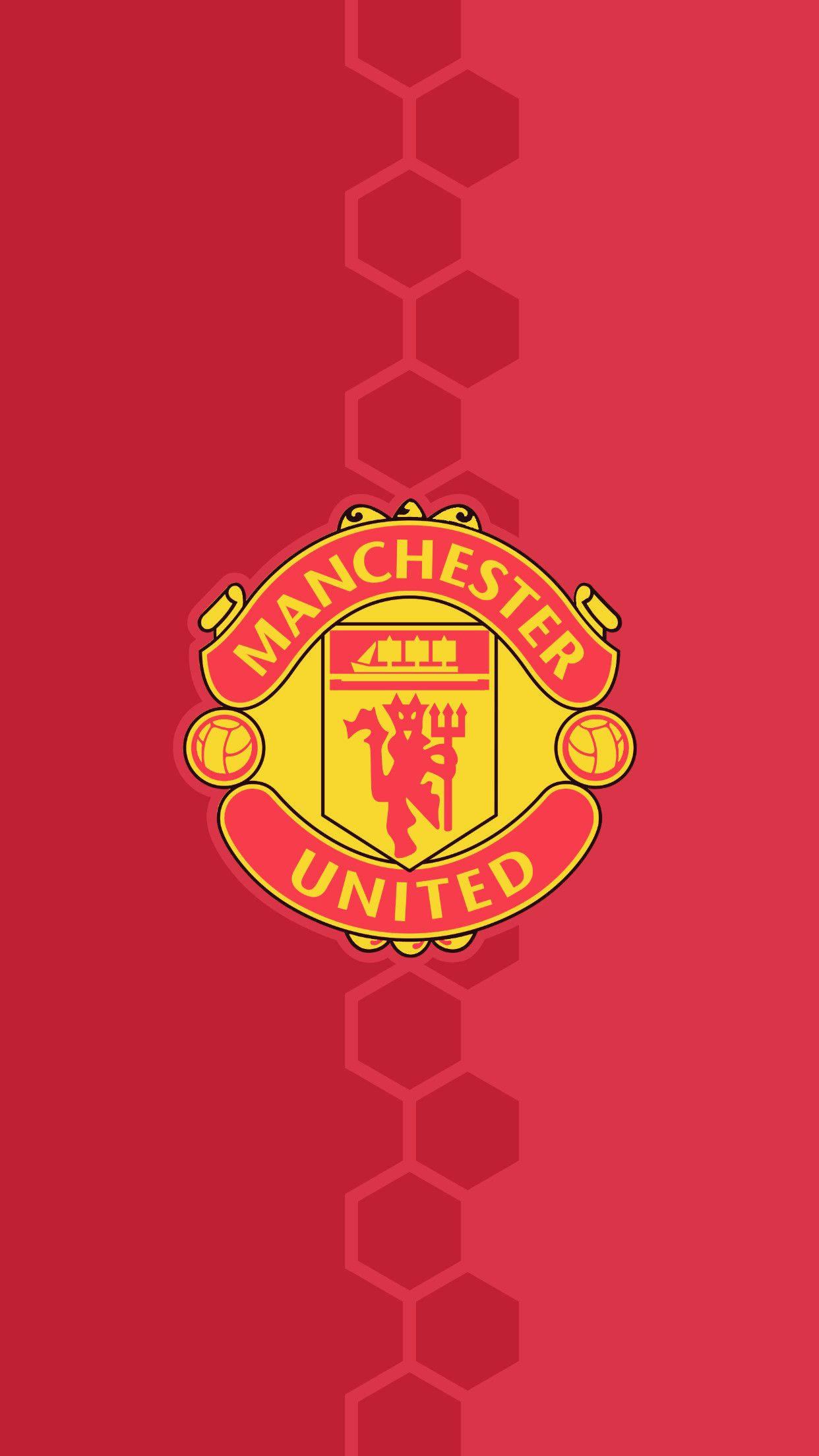 Manchester United Artwork Iphone — 1242x2208 wallpaper