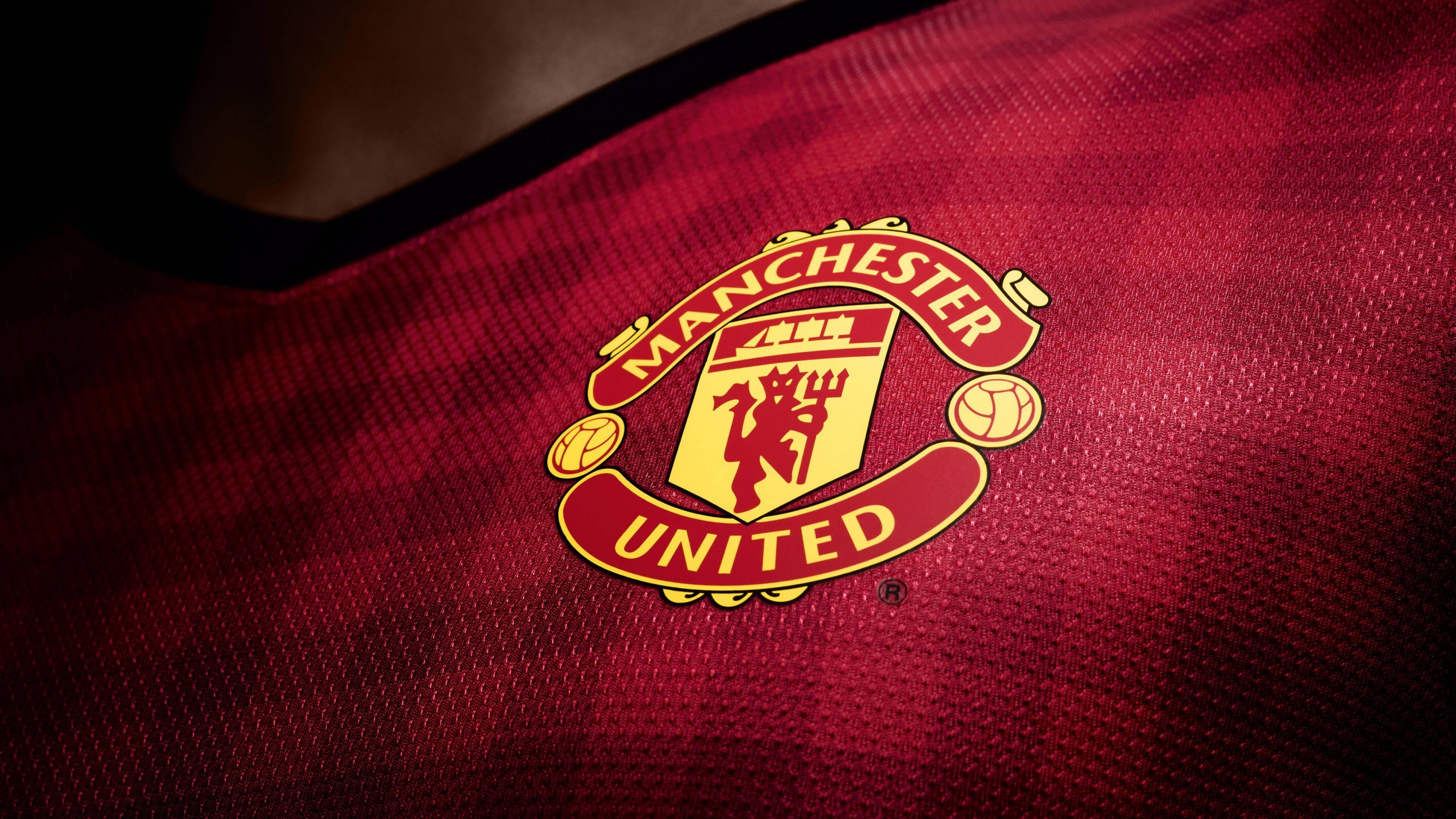 Manchester United Jersey Desktop — 3840x2160 wallpaper