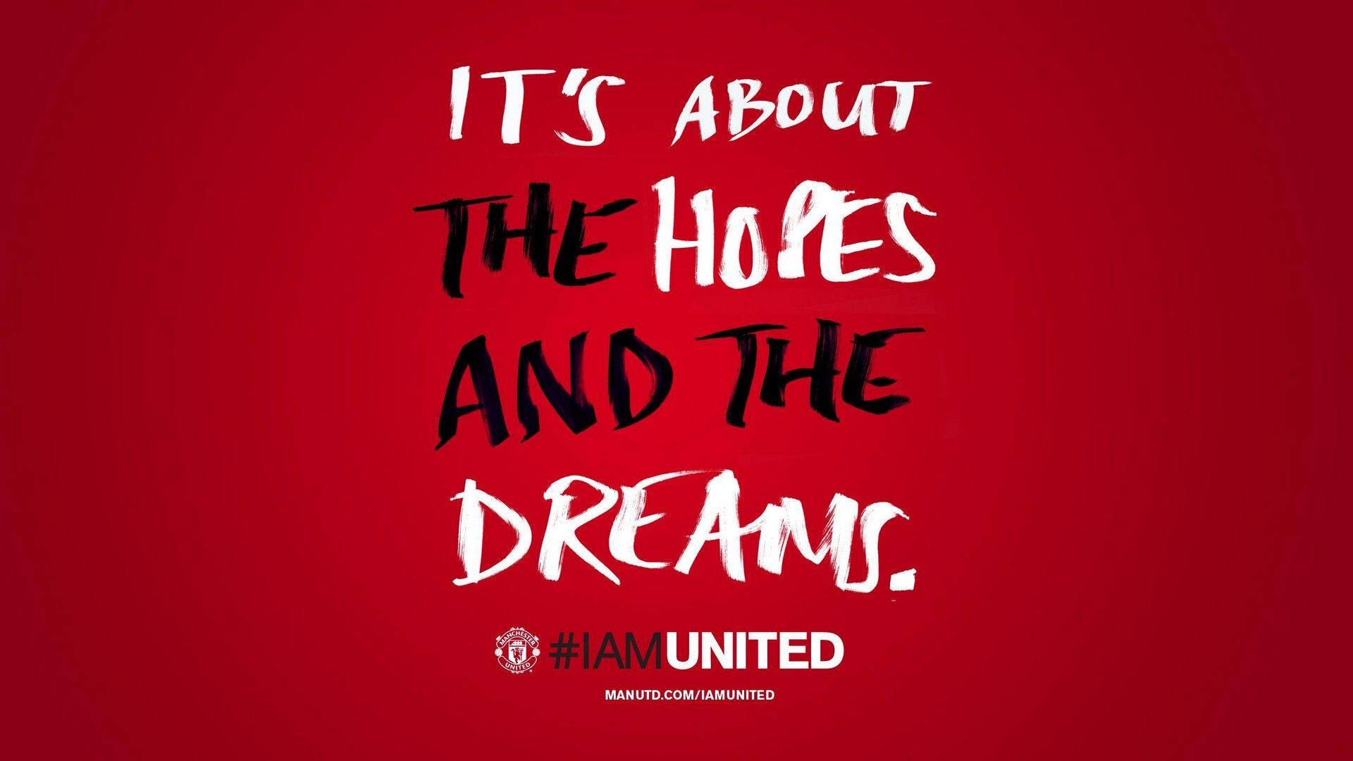 Manchester United Quotes — 1920x1080 wallpaper
