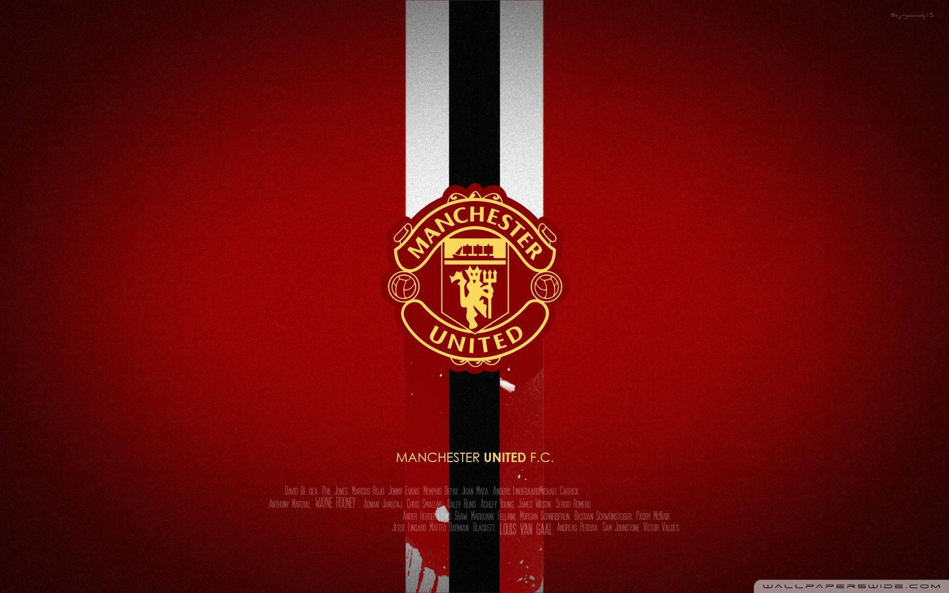 Manchester United Red Widescreen — 1920x1200 wallpaper