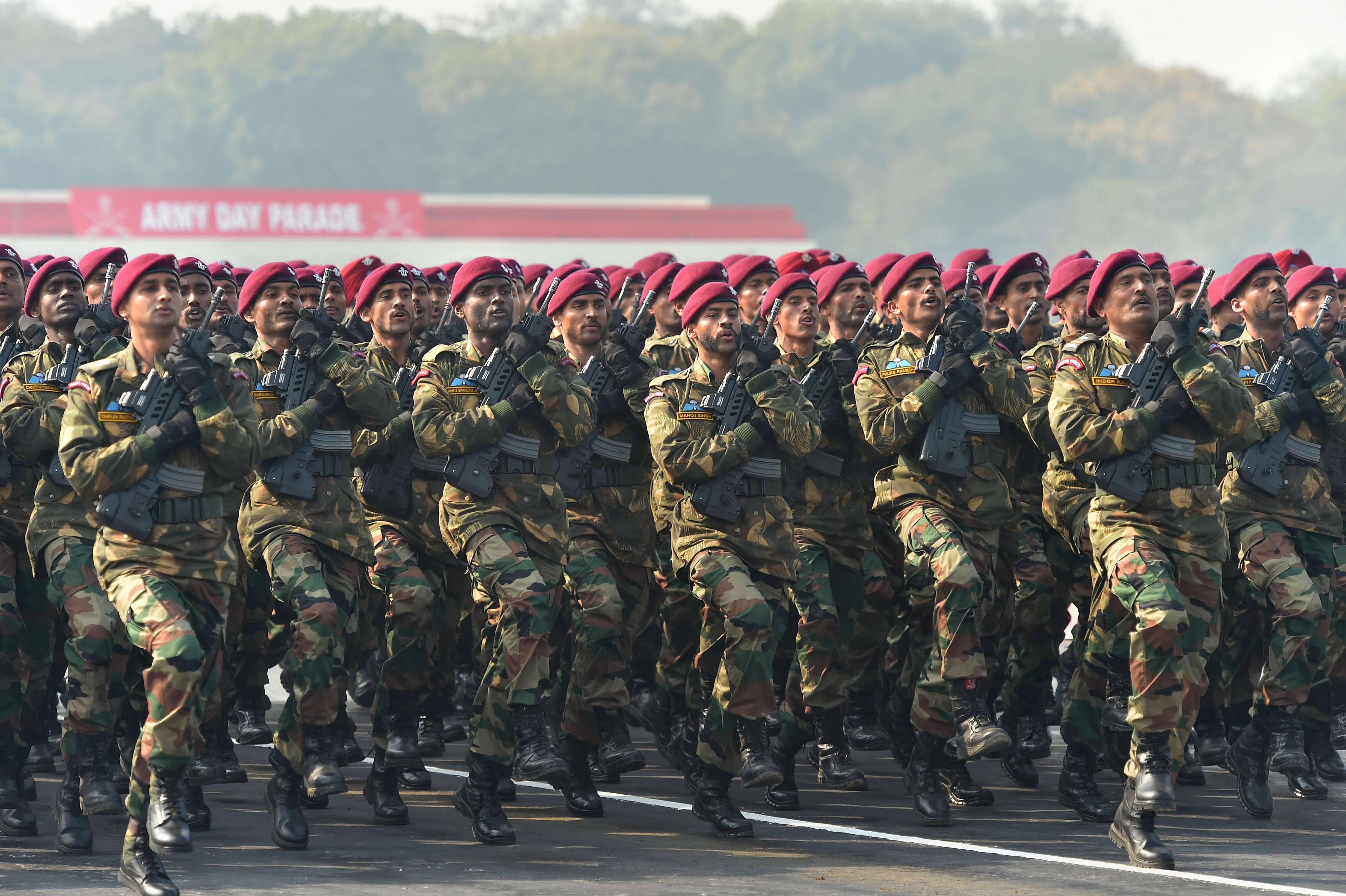 Marching Indian Army — 4800x3195 wallpaper
