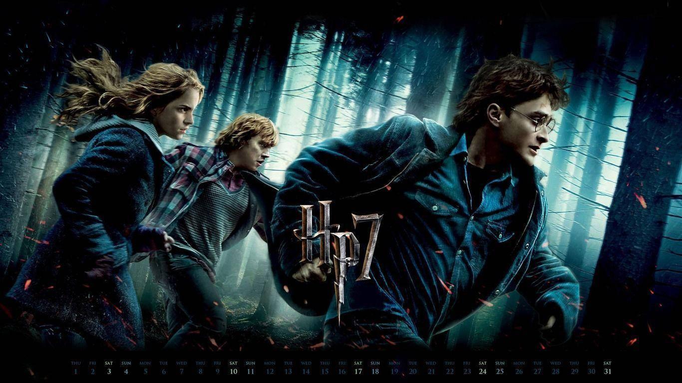 Mark Your Calendars for July 2021 - A Magical Time Ahead with Harry Potter — 1366x768 wallpaper