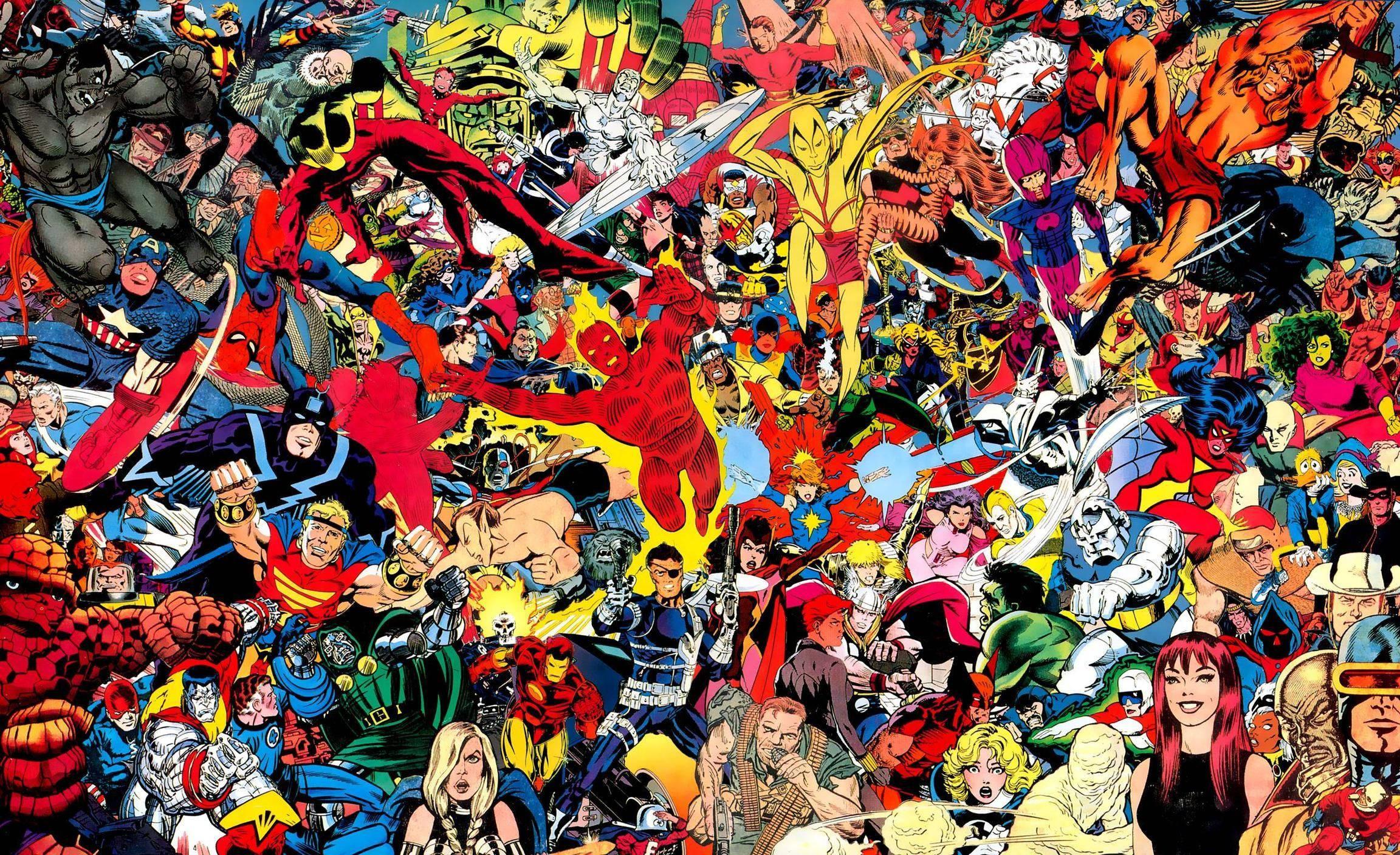 Marvel Comics: Bringing Superheroes To Life For Over 80 Years — 2304x1408 wallpaper