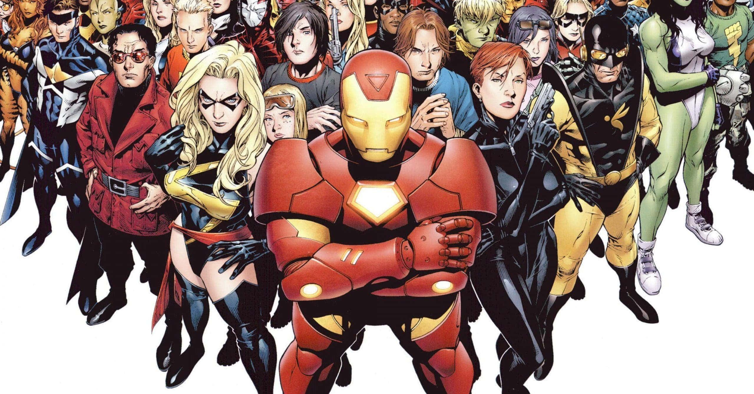 Marvel's Most Powerful Superhero Team Comes Together in the Avengers Movie — 2560x1340 wallpaper