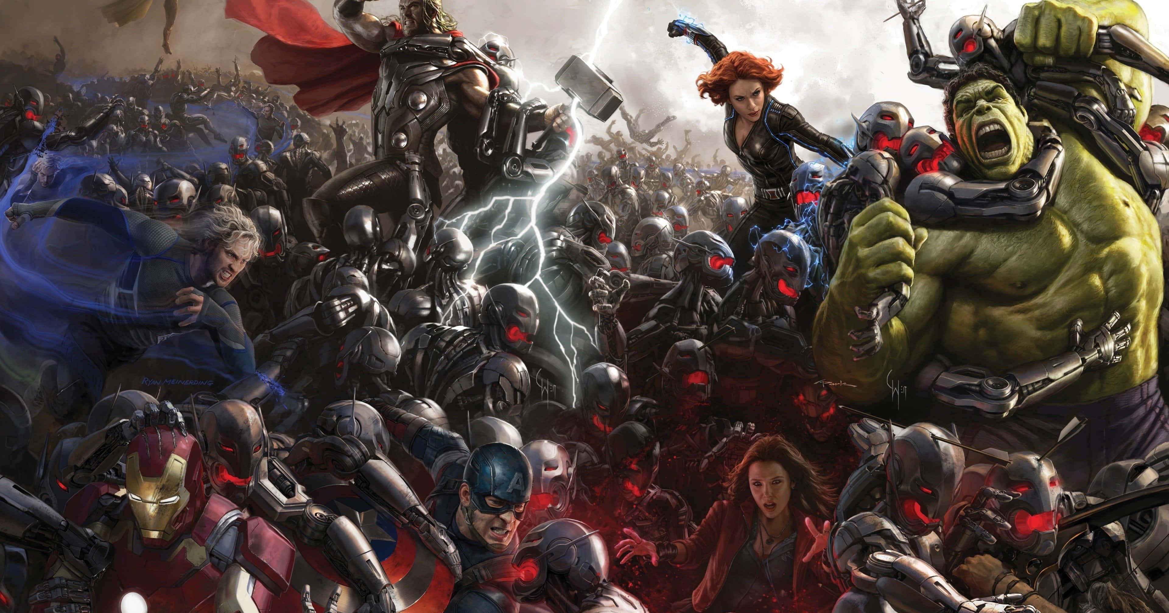Marvel's Universe of Superheroes — 3840x2015 wallpaper