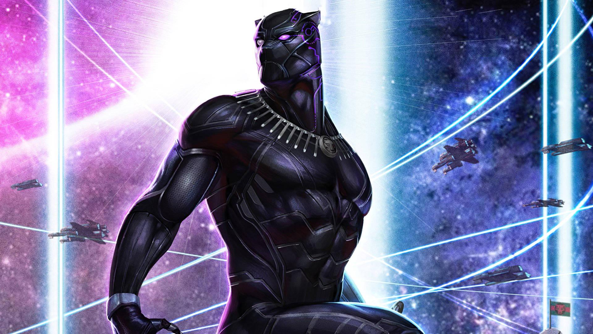 Masculine Black Panther — 1920x1080 wallpaper