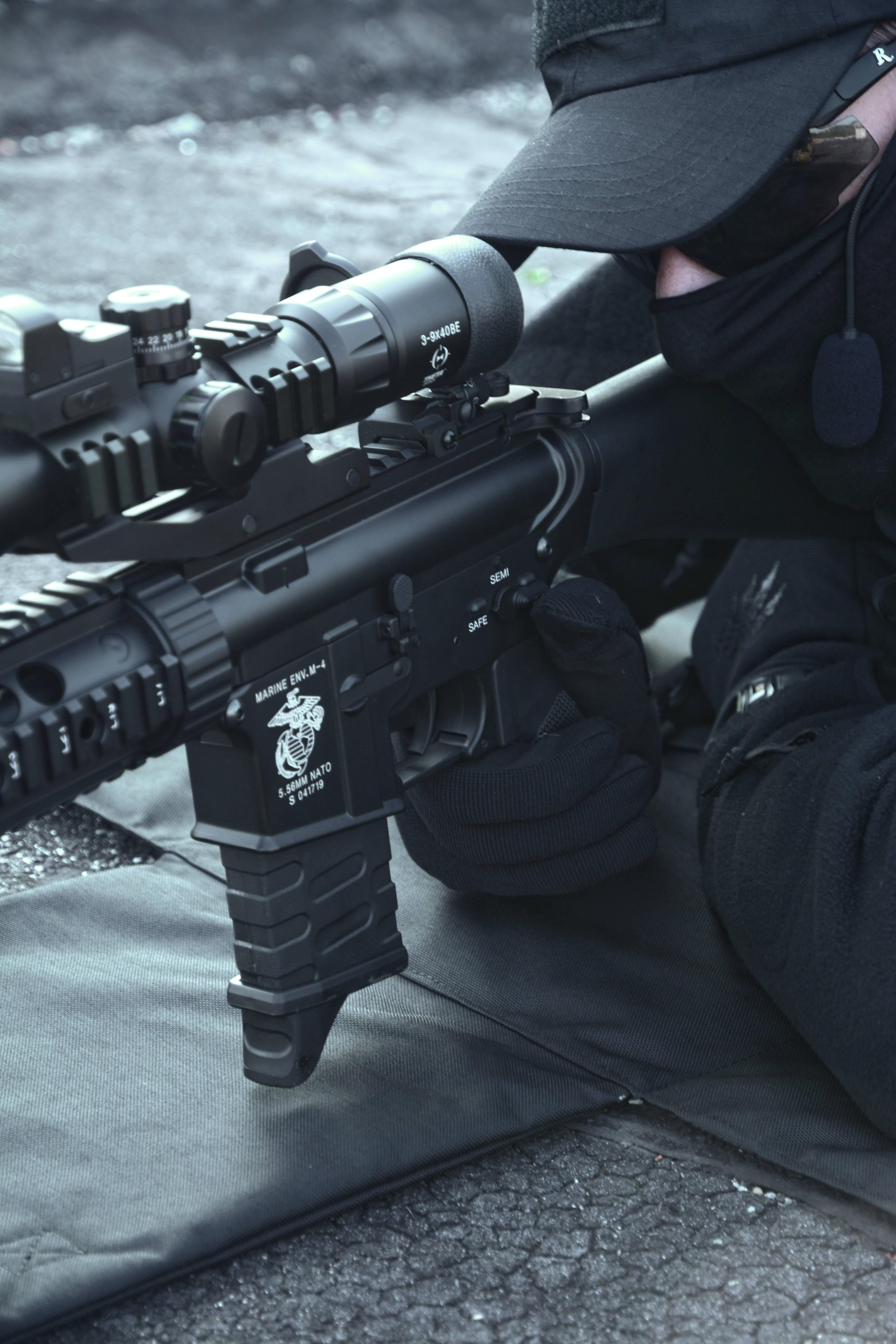 Masked Man With Gun — 4000x6000 wallpaper