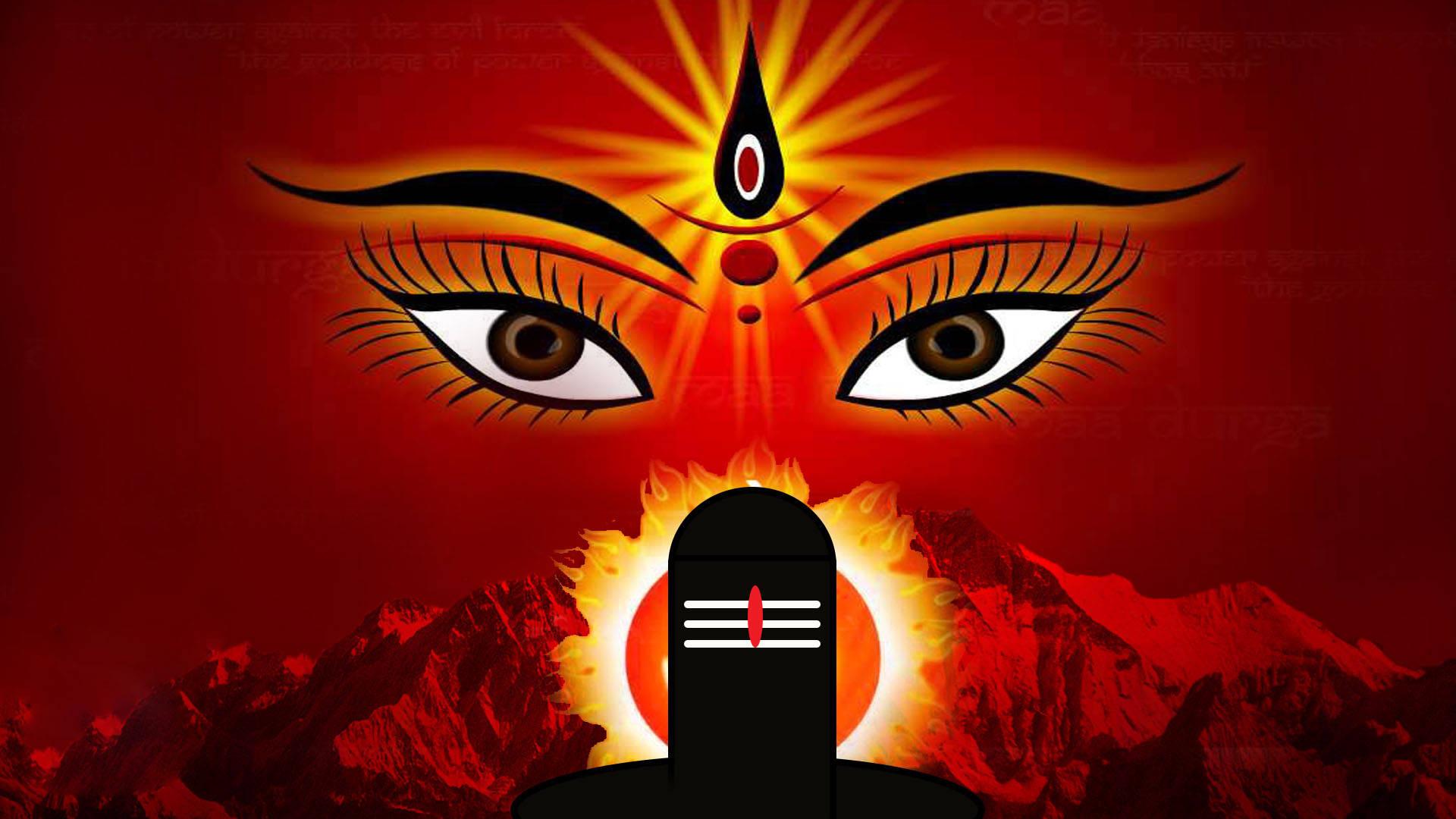 Mata Rani Eyes And Tilak — 1920x1080 wallpaper