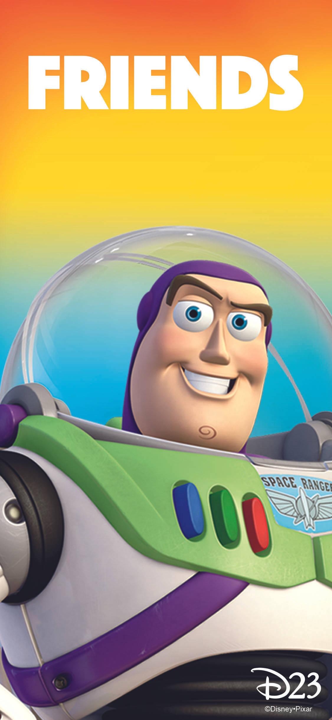 Matching BFF Buzz And Woody — 1125x2436 wallpaper