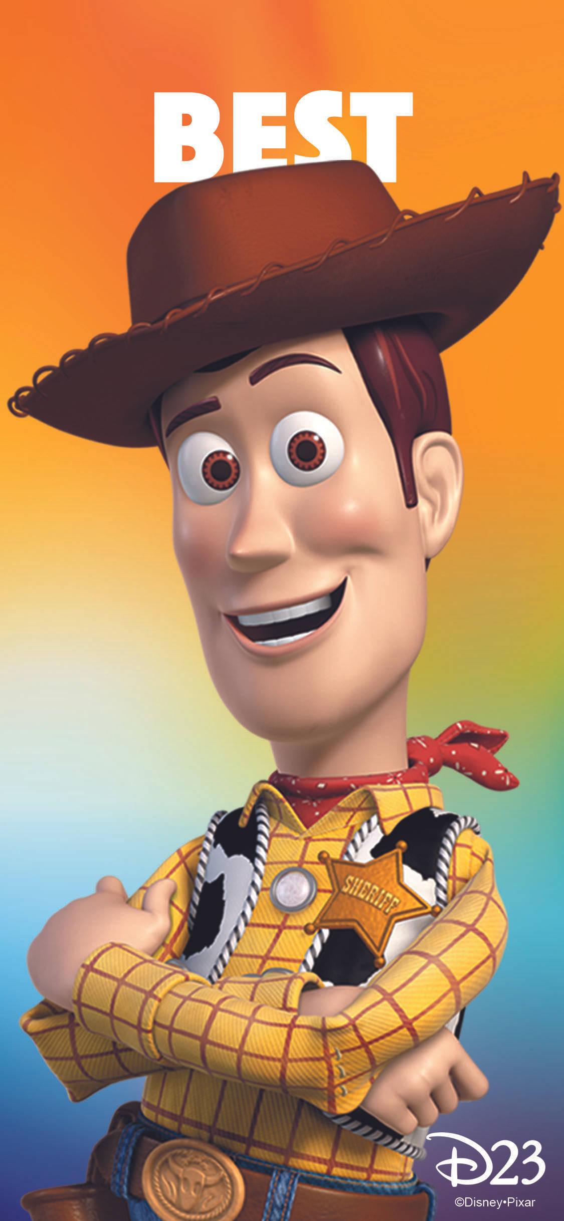 Matching BFF Woody And Buzz — 1125x2436 wallpaper