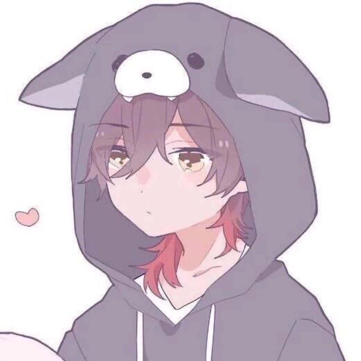 Matching Couple Pfp Cute Anime Boy — 1200x1200 wallpaper