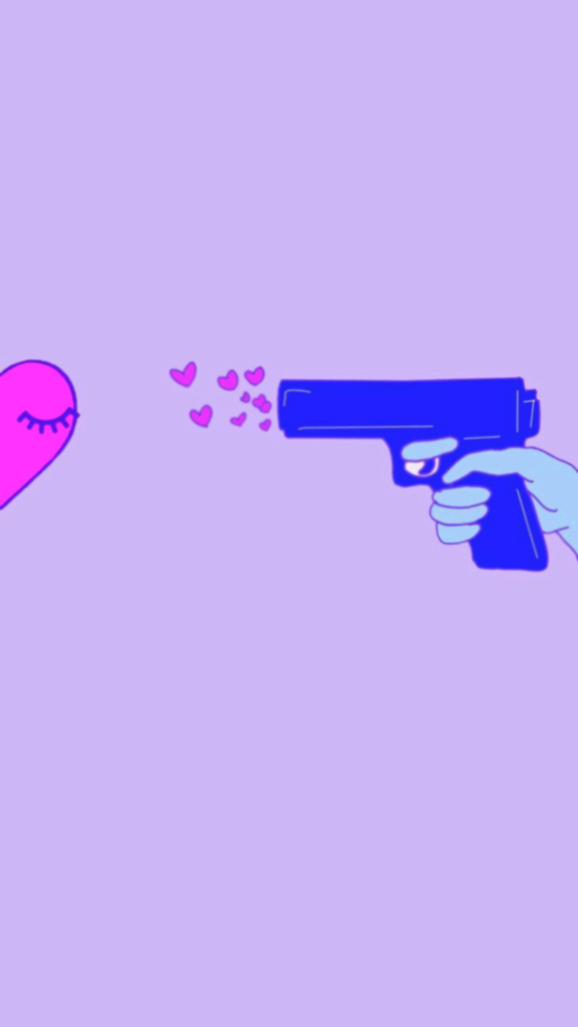 Matching Right Love Gun — 1920x3412 wallpaper