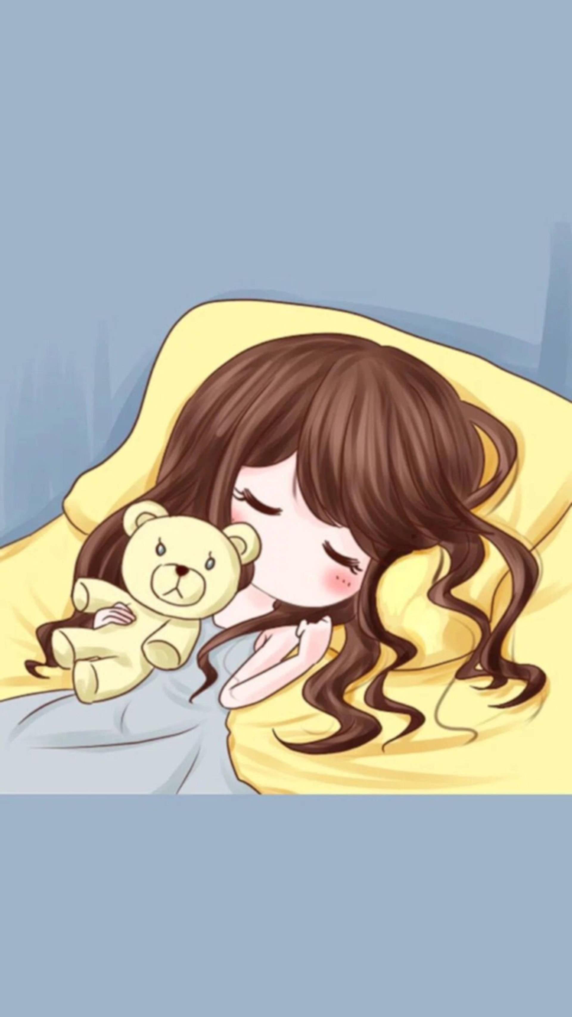 Matching Sleeping Girl — 1920x3411 wallpaper
