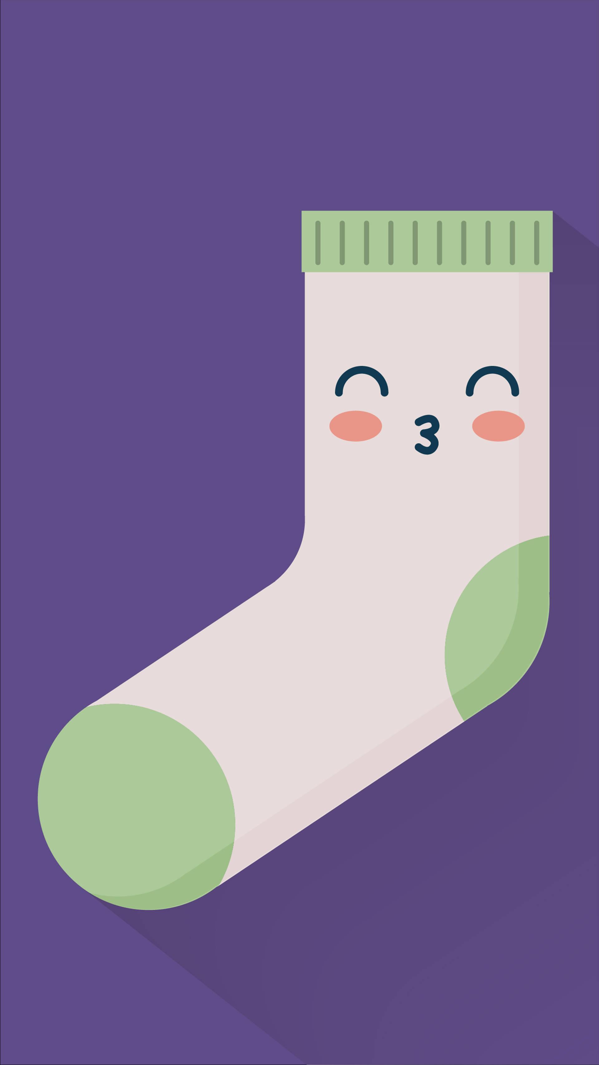 Matching Socks Kiss — 1920x3412 wallpaper