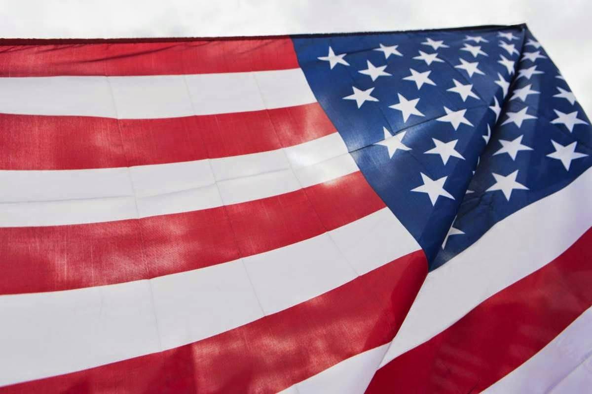Memorial Day USA Flag Close Up — 1200x800 wallpaper