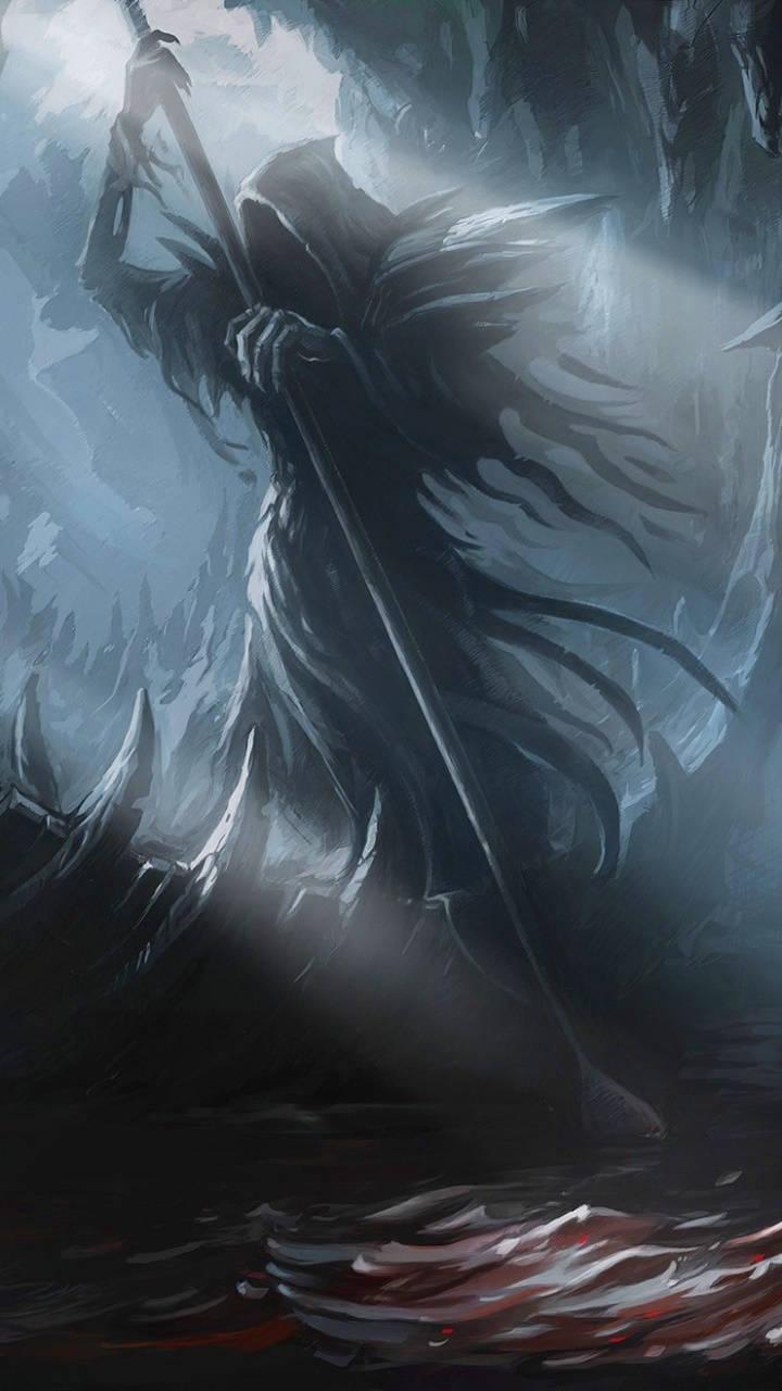 Men Phone Grim Reaper — 720x1280 wallpaper