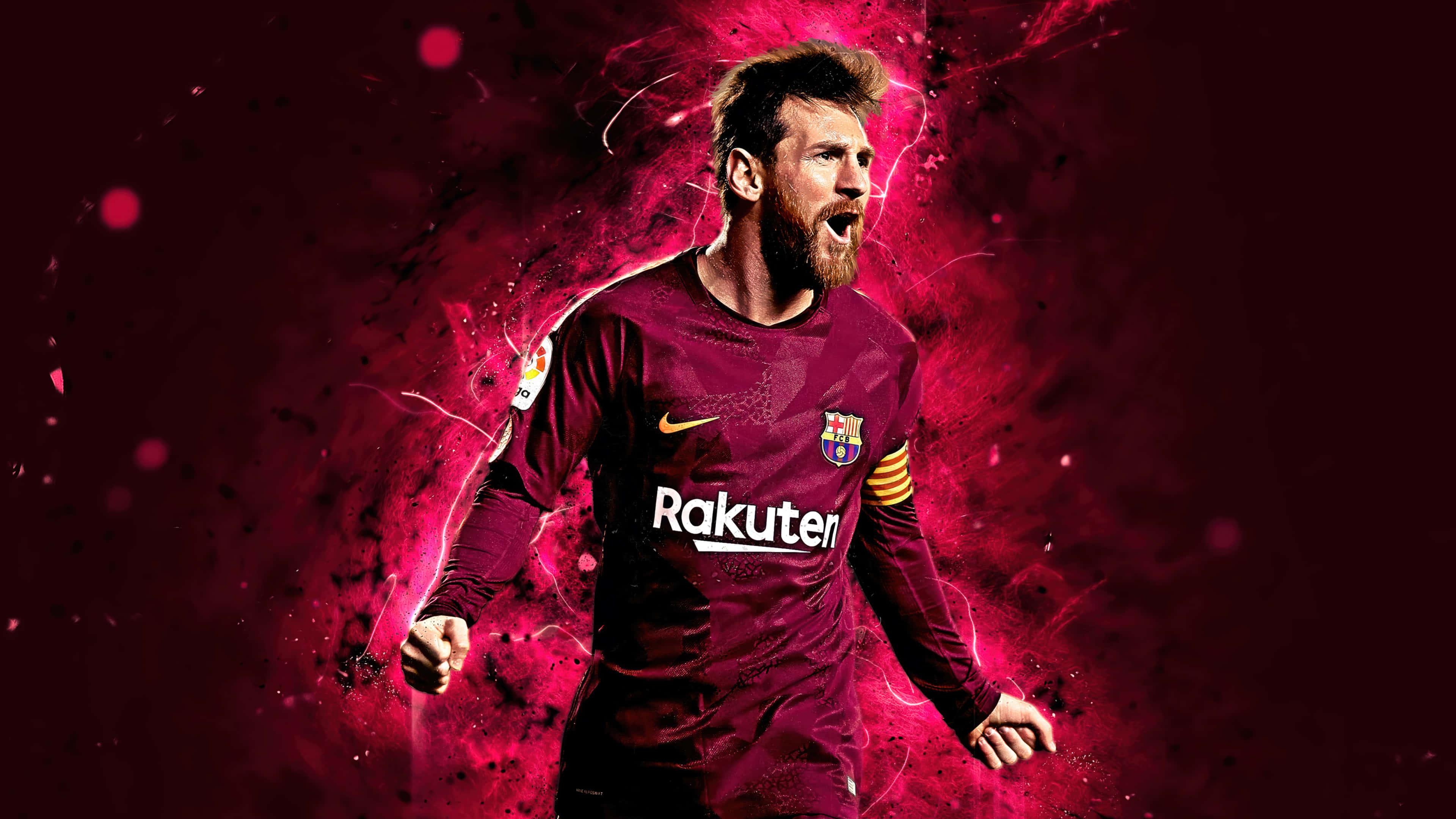Messi dazzling the crowd with his iconic skills — 3840x2160 wallpaper