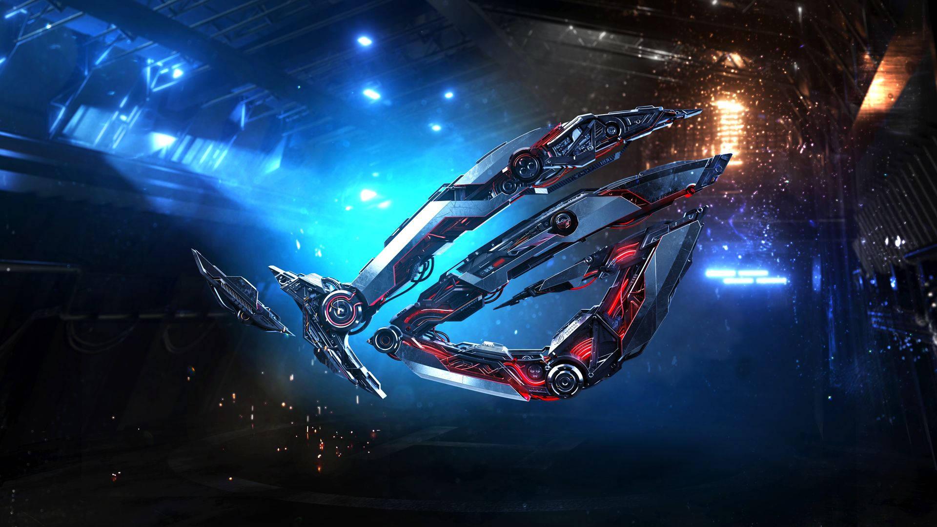 Metal Theme Asus ROG Logo — 1920x1080 wallpaper
