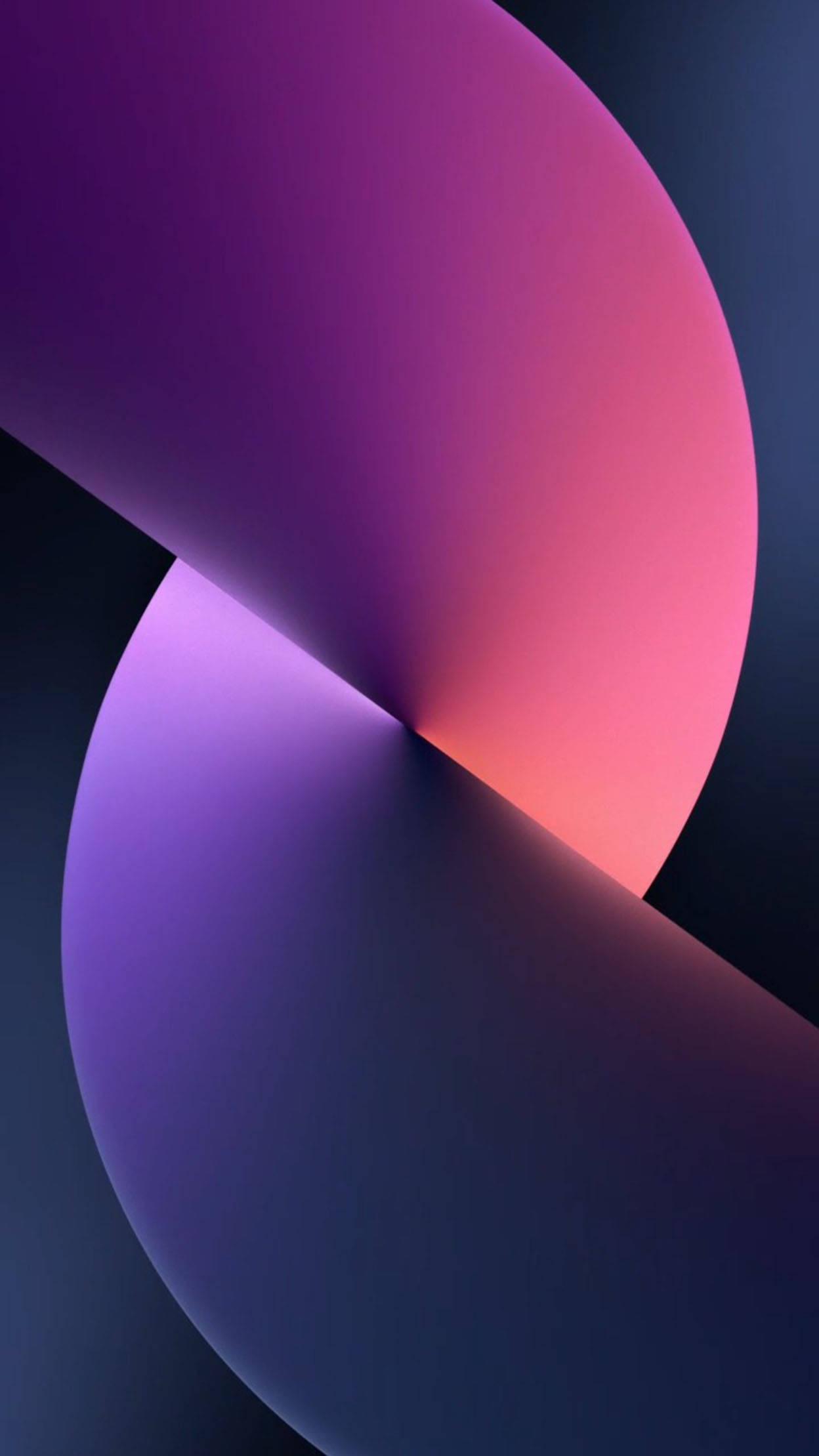 Metallic Pink Twist Ios 16 — 1248x2219 wallpaper