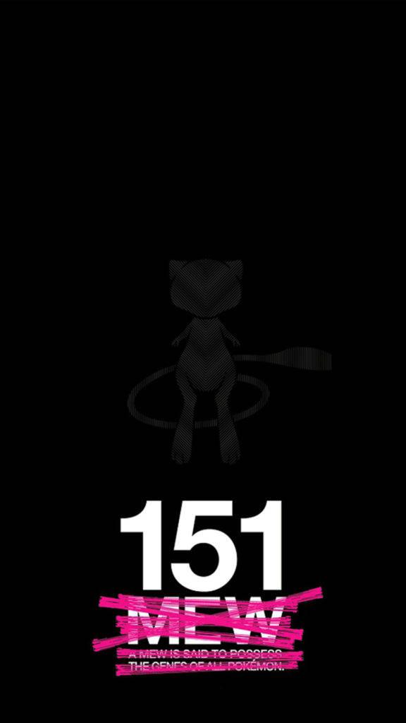 Mew Number 151 Pokemon Iphone — 576x1024 wallpaper