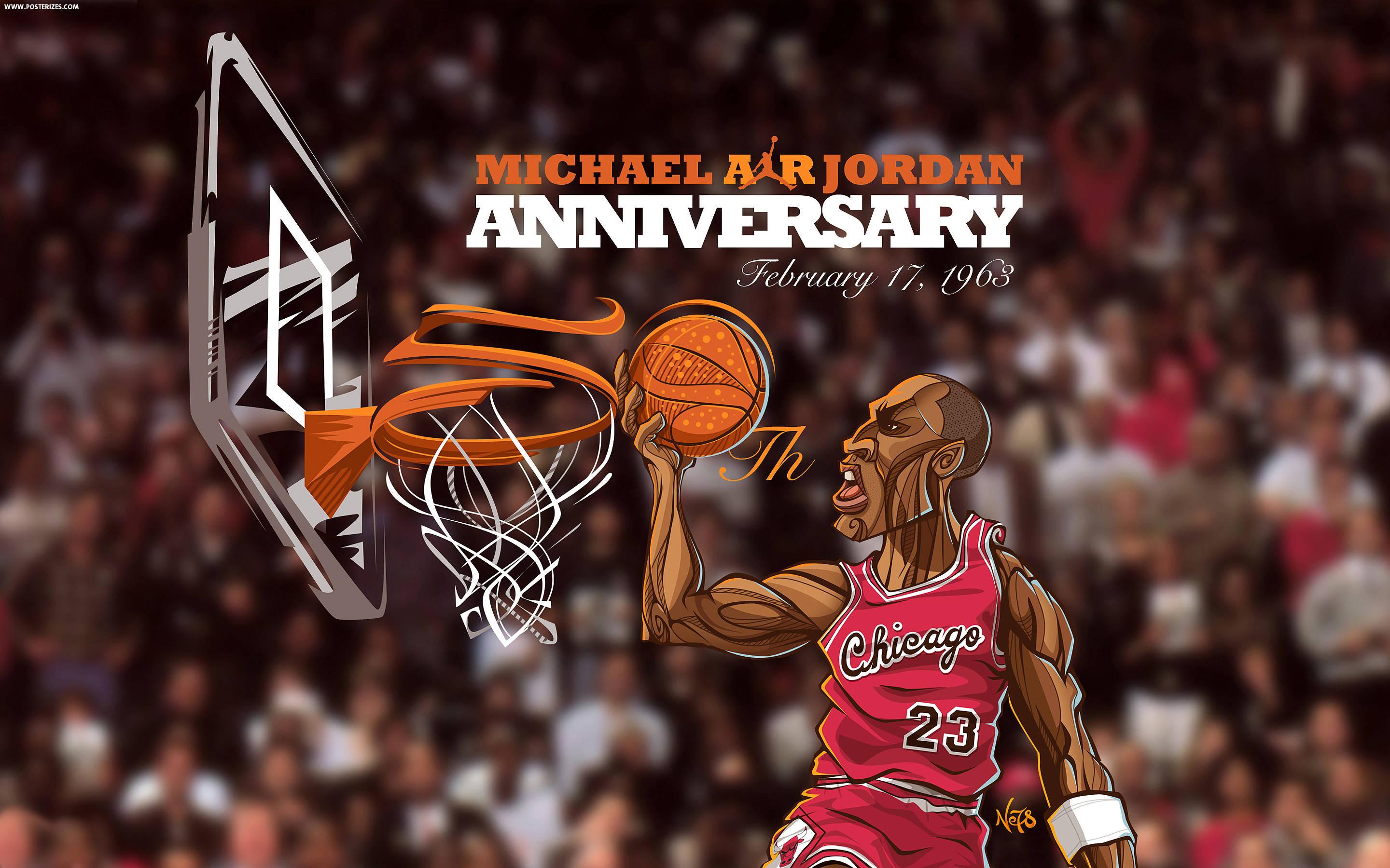 Michael Jordan Anniversary — 2880x1800 wallpaper