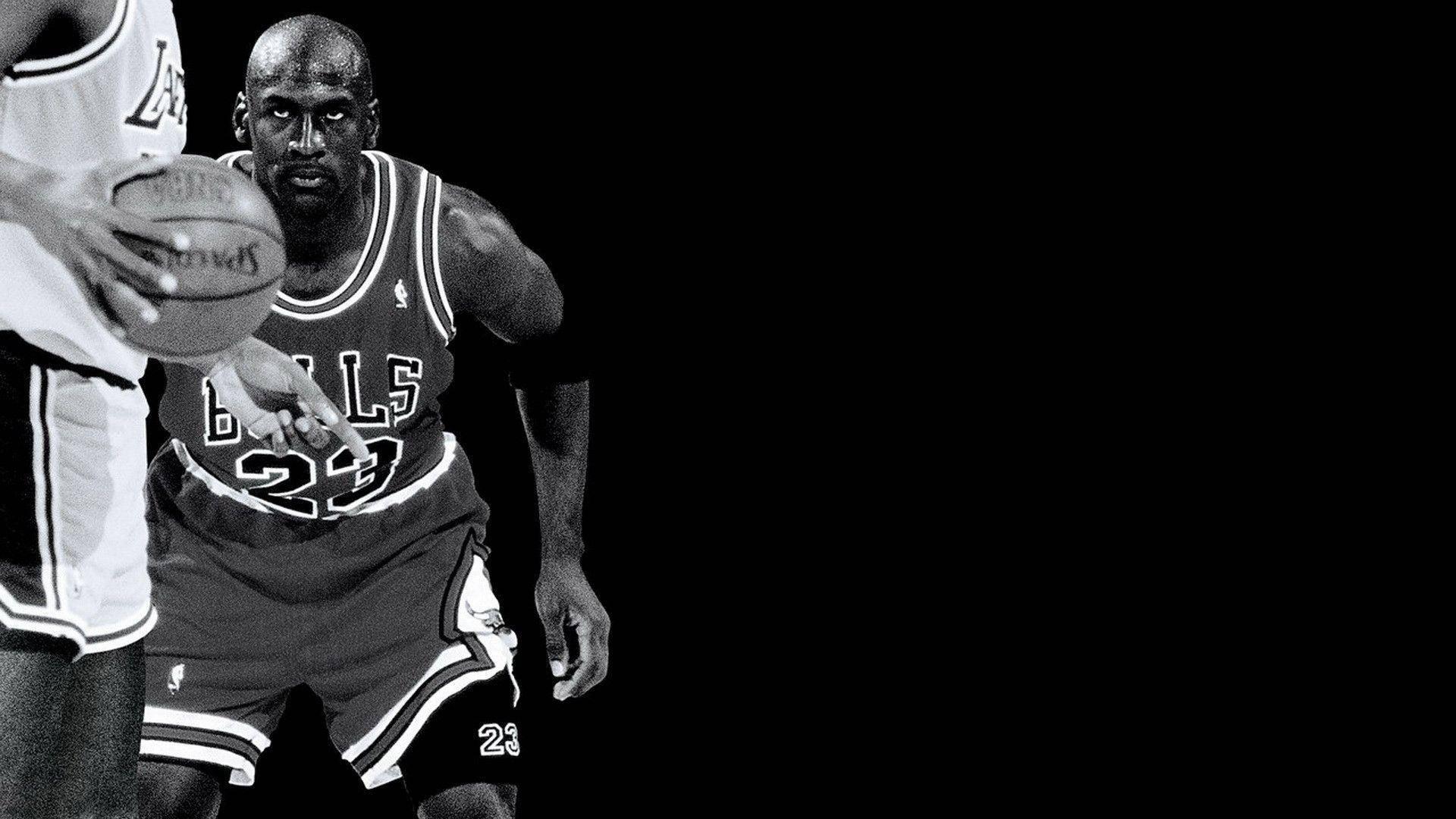 Michael Jordan Black And White — 1920x1080 wallpaper