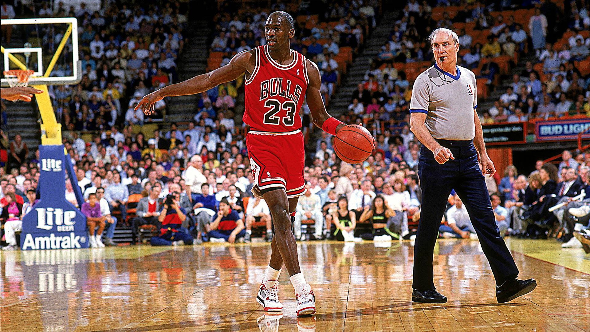 Michael Jordan Crossed Legs — 1920x1080 wallpaper