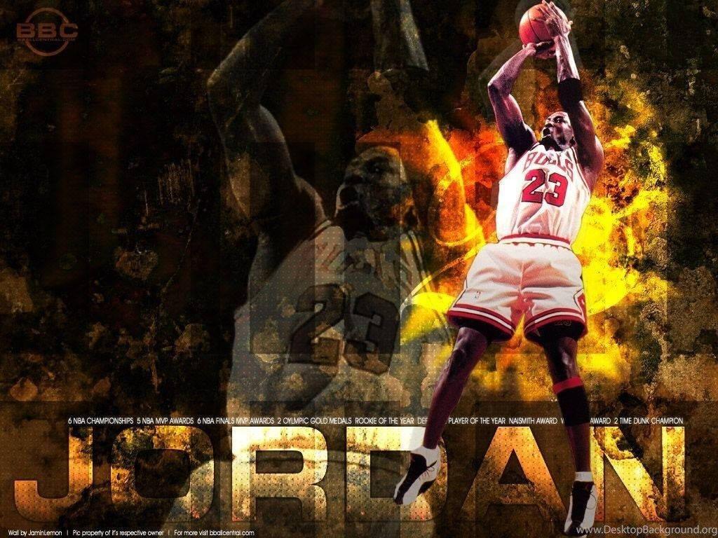 Michael Jordan - The GOAT — 1024x768 wallpaper
