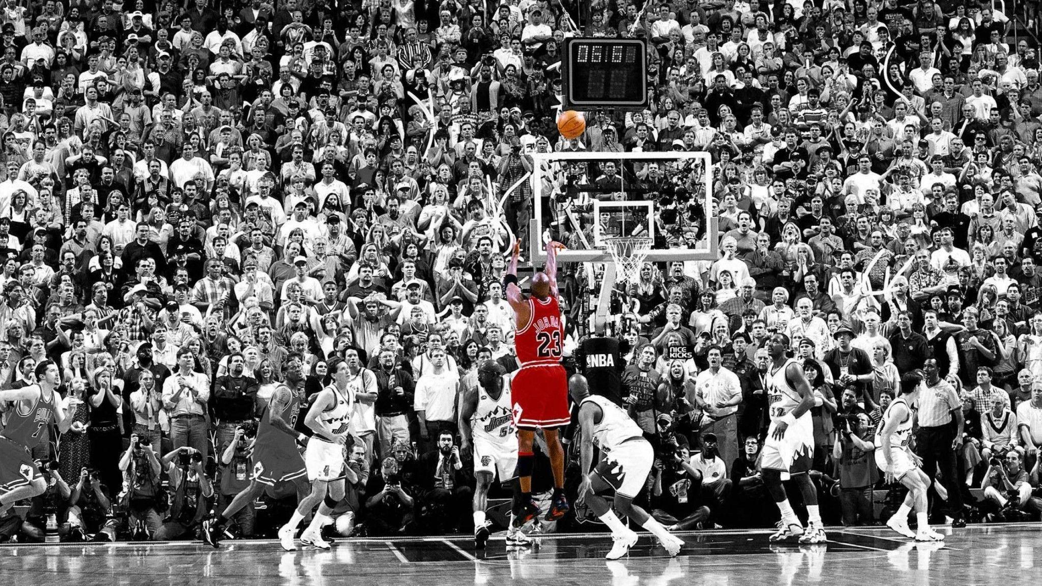 Michael Jordan, the Legendary Basketball Player — 2048x1152 wallpaper