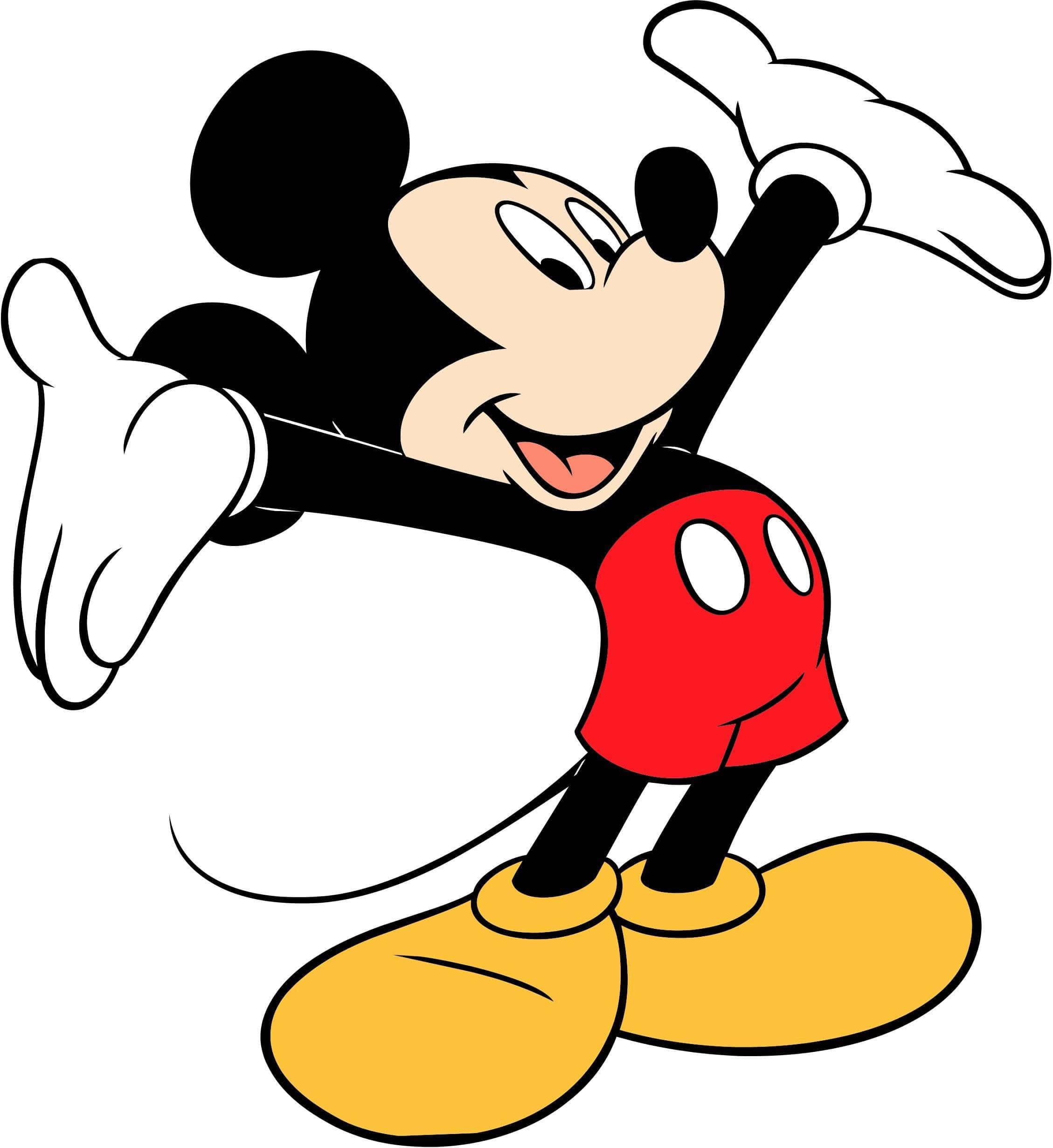 Mickey Mouse celebrates with his friends — 2258x2462 wallpaper