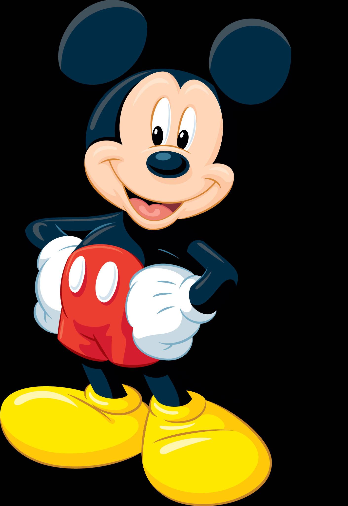 Mickey Mouse with a Big Smile — 1410x2049 wallpaper
