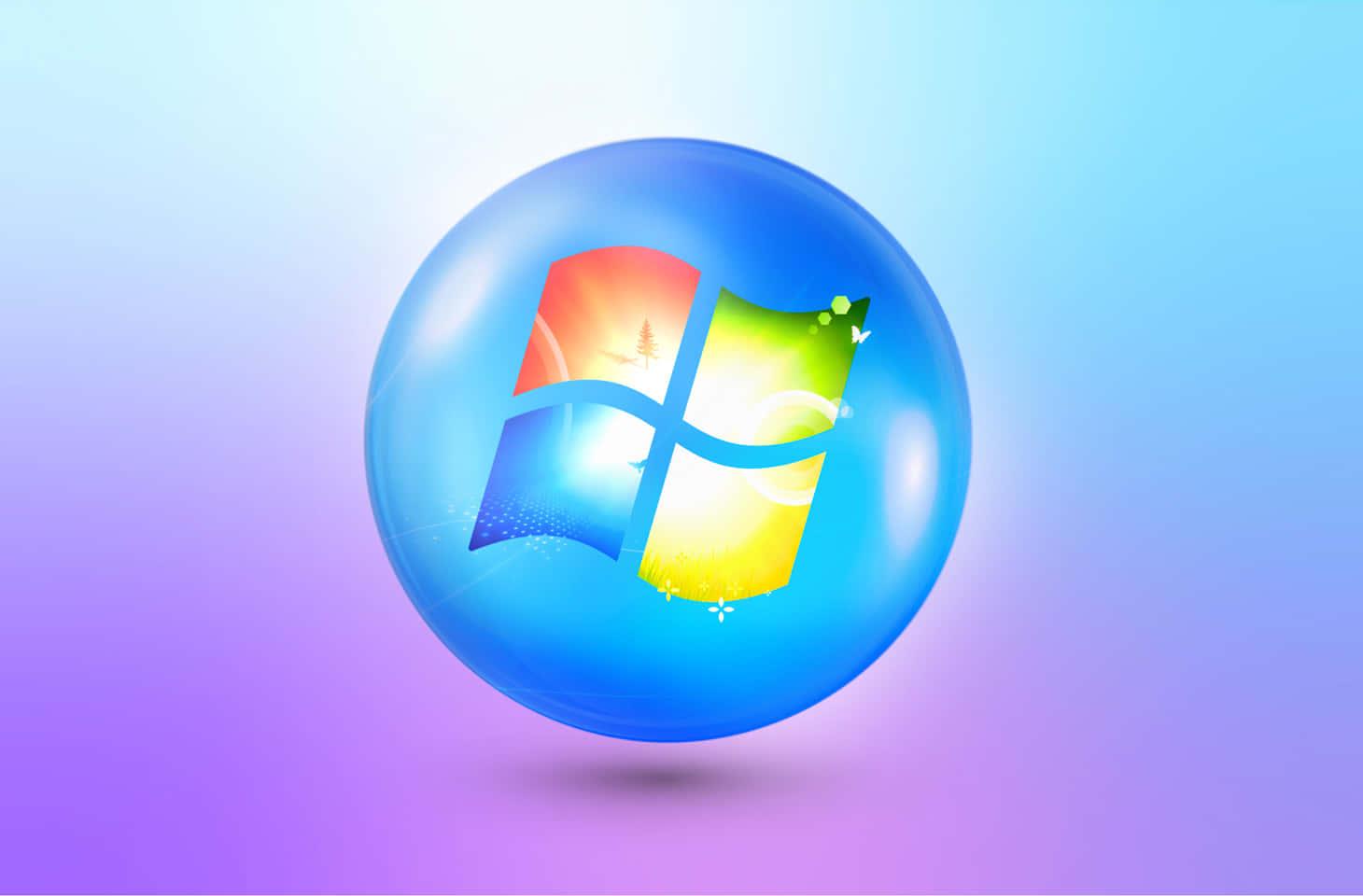 Microsoft Windows 7 Pro Logo — 1460x960 wallpaper