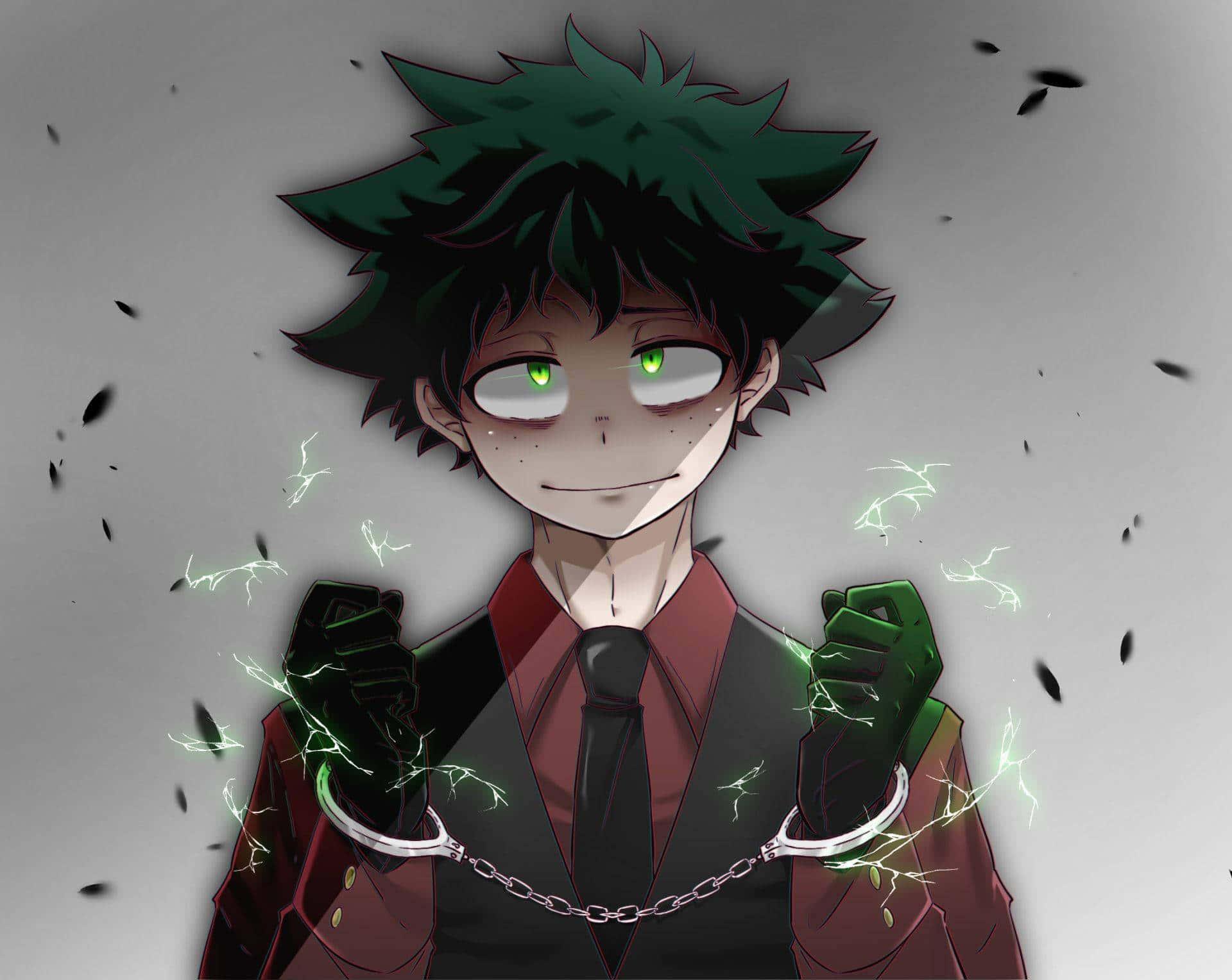 Midoriya joins forces with all Might to save the world — 1920x1528 wallpaper