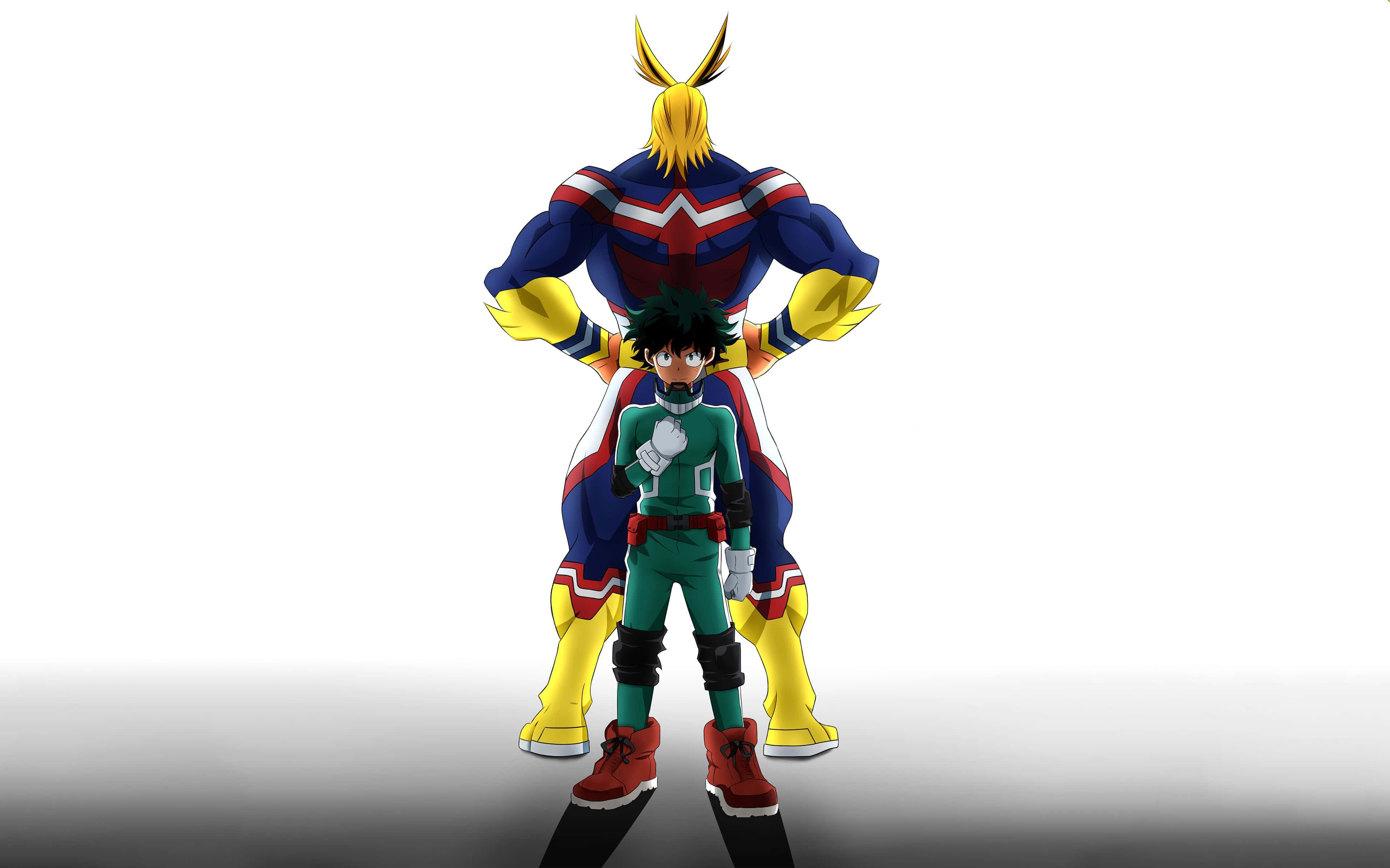 Midoriya Makes a Last Stand — 3840x2400 wallpaper