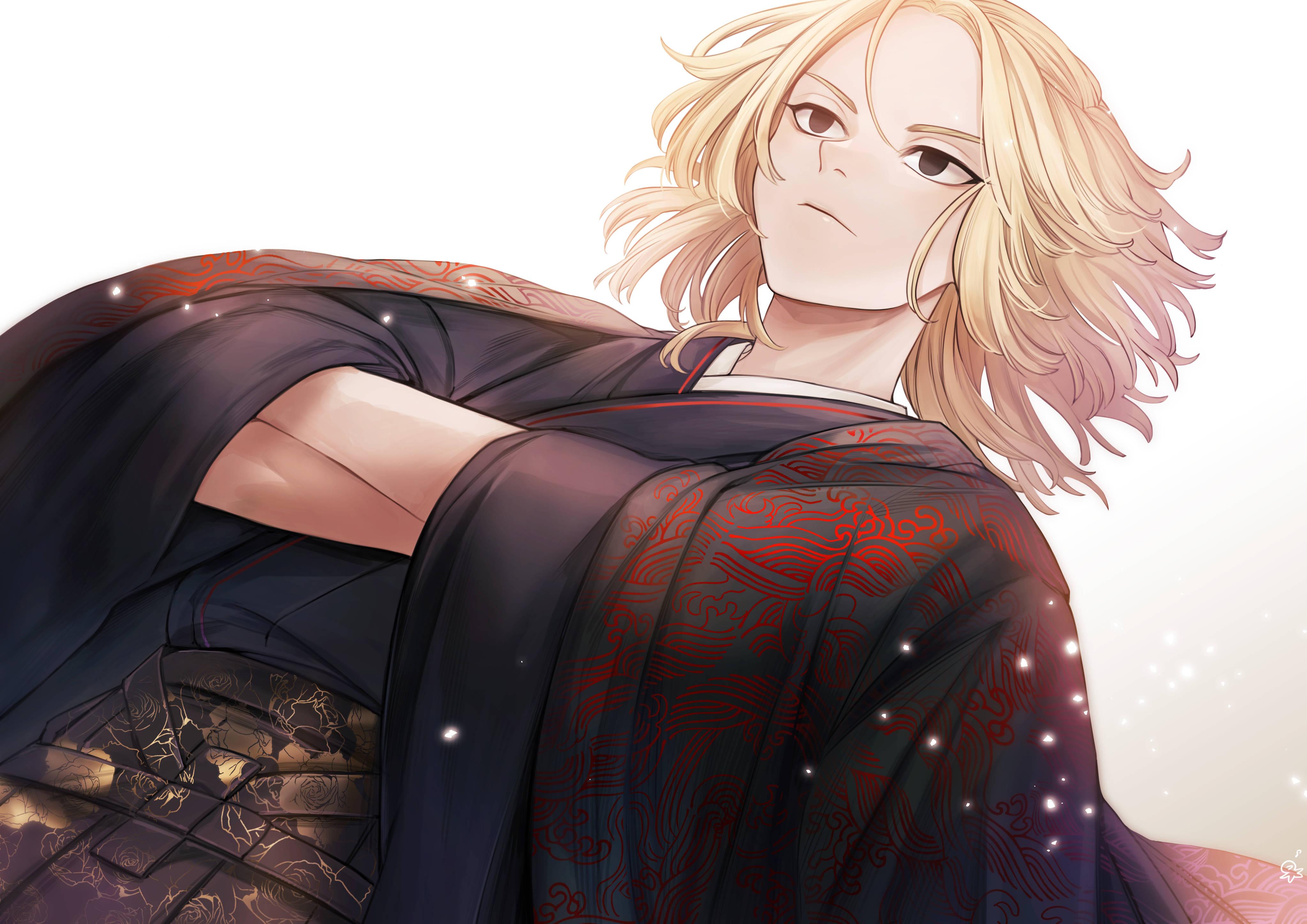 Mikey In Japanese Kimono Tokyo Revengers — 4093x2894 wallpaper