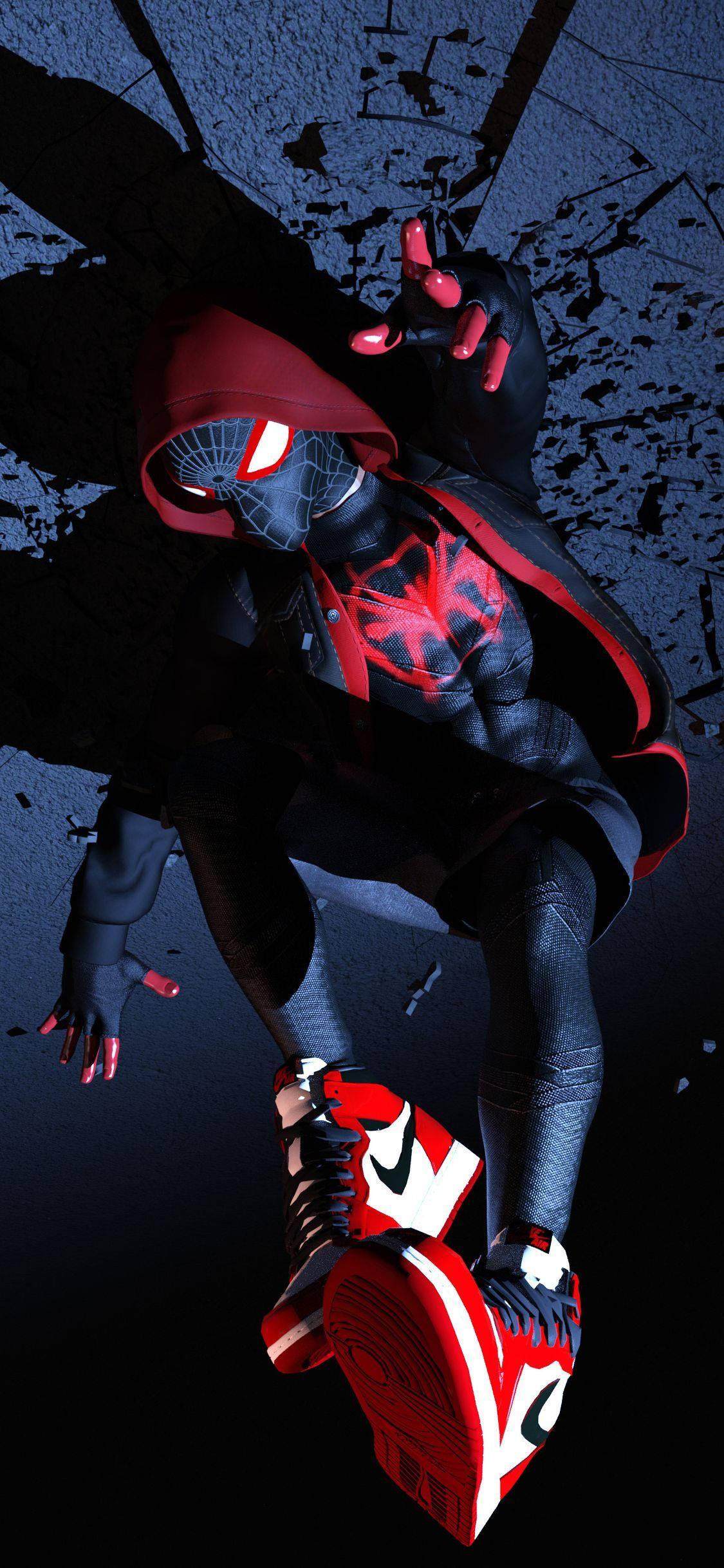 Miles Morales Flips the Script of the Comic Genre — 1125x2436 wallpaper