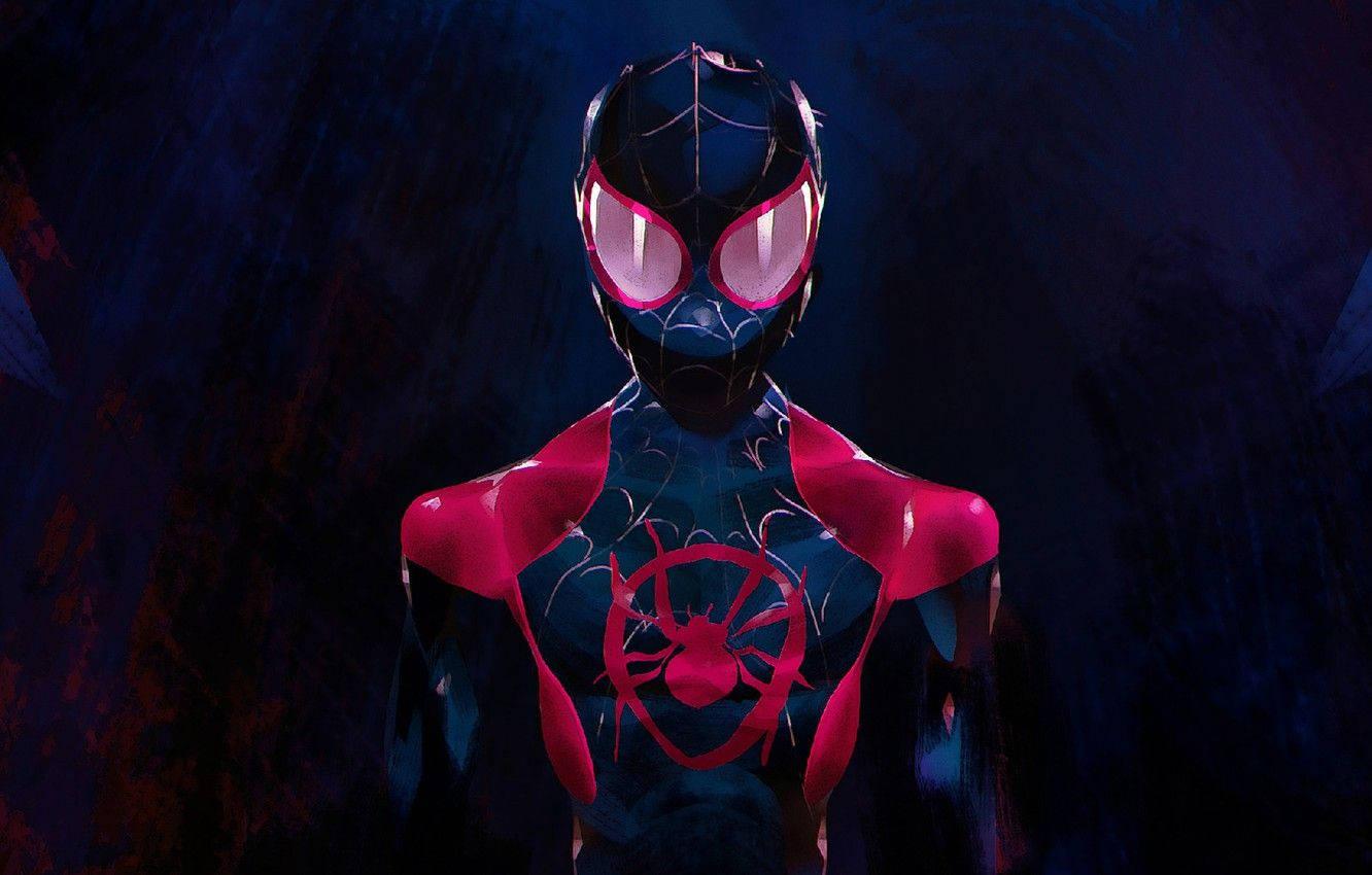 Miles Morales in the Dark — 1332x850 wallpaper