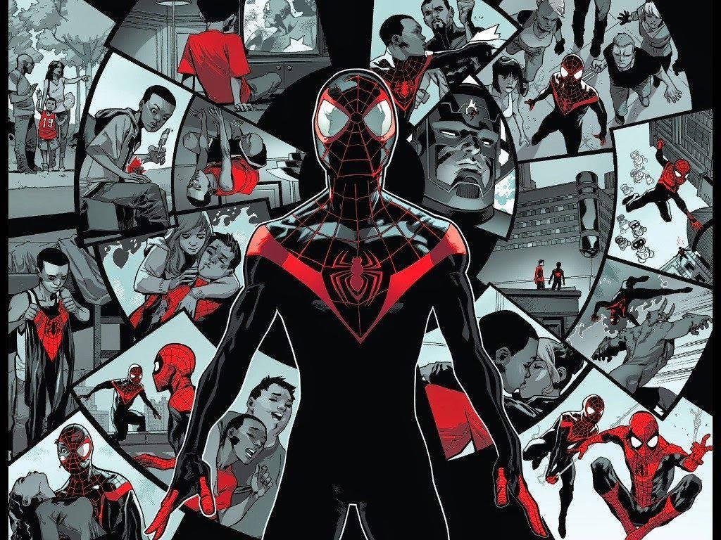 Miles Morales Takes Flight — 1024x768 wallpaper