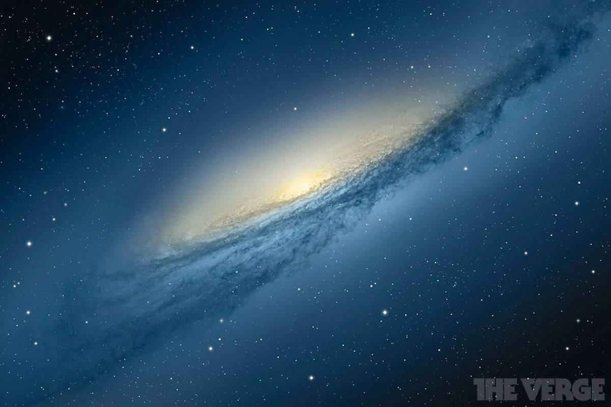 Milky Way Galaxy Apple — 1200x800 wallpaper
