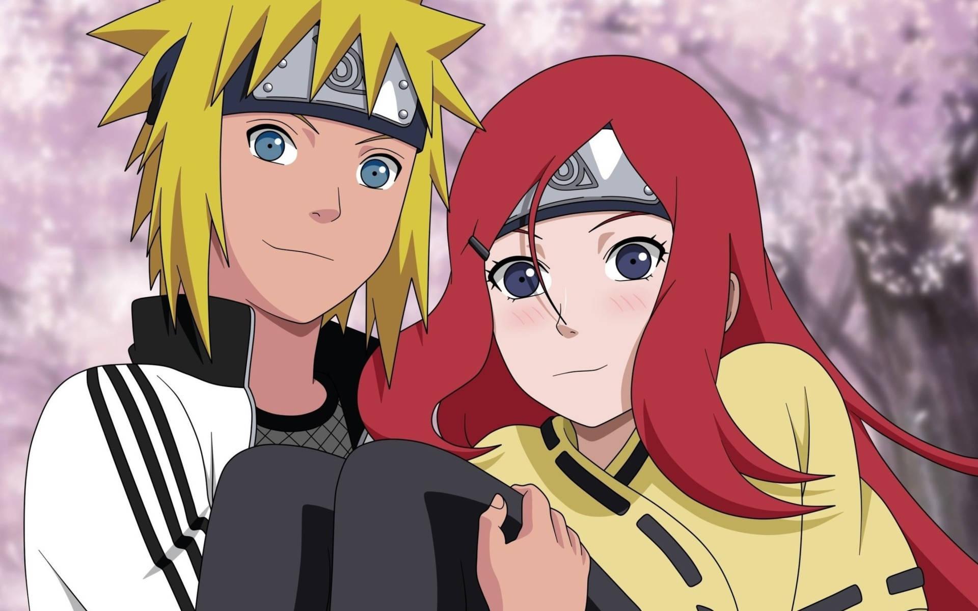Minato Carrying Kushina — 1920x1200 wallpaper