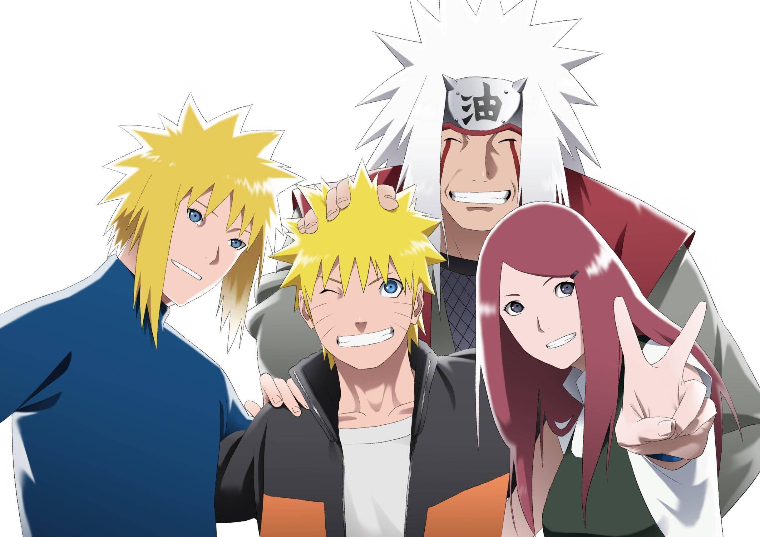 Minato Family And Jiraiya — 2434x1721 wallpaper