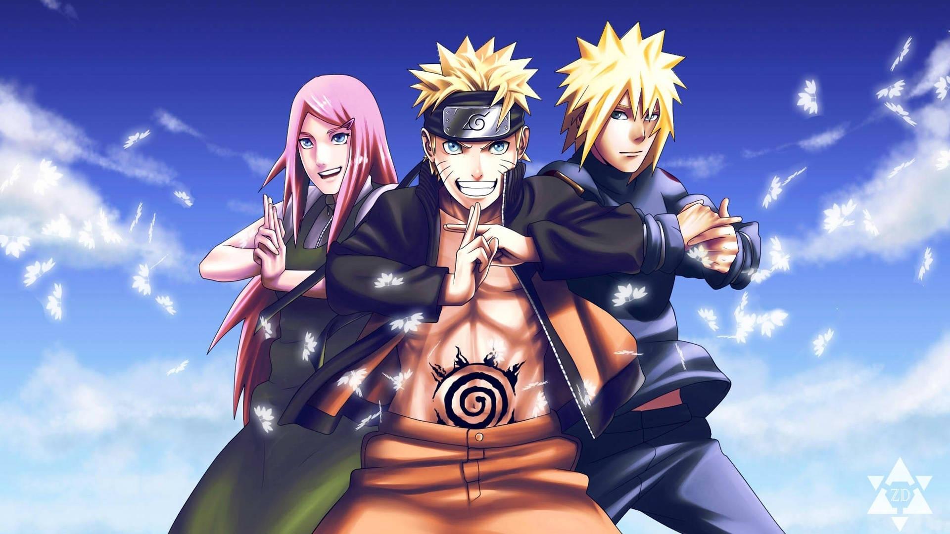 Minato Family Hand Seal — 1920x1080 wallpaper