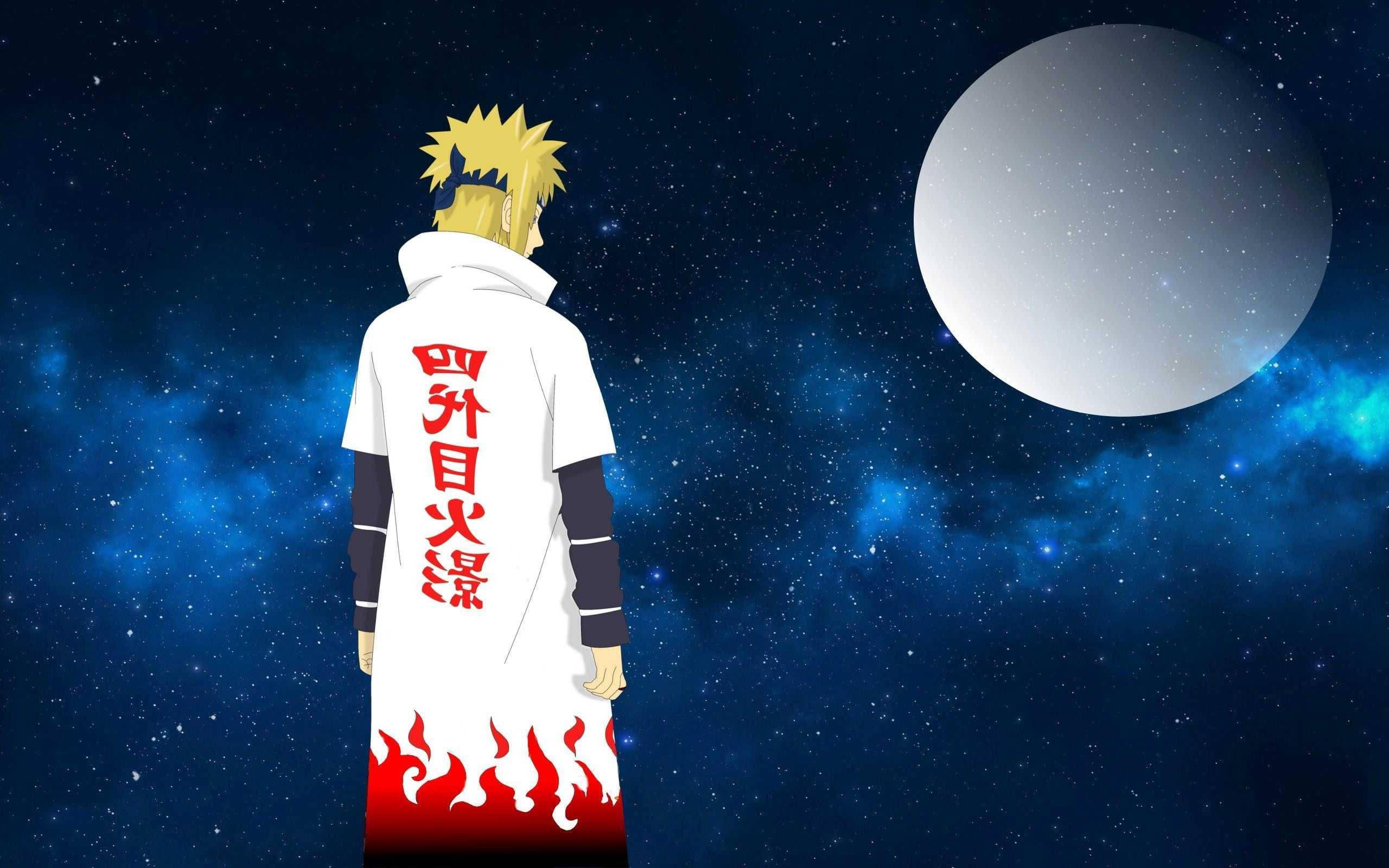 Minato Full Moon Fanart — 2560x1600 wallpaper