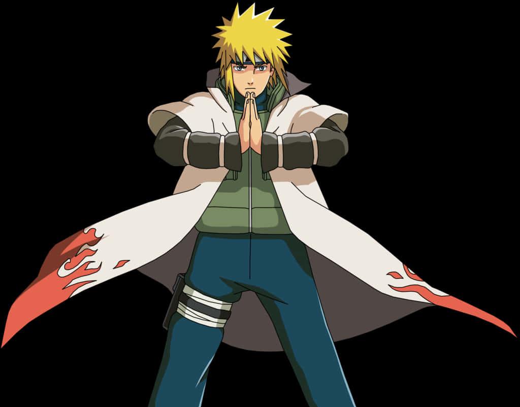 Minato Namikaze Fourth Hokage — 1024x802 wallpaper