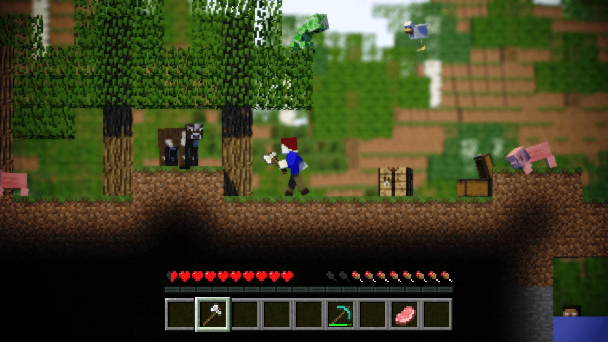 Minecraft 3D Action Adventure