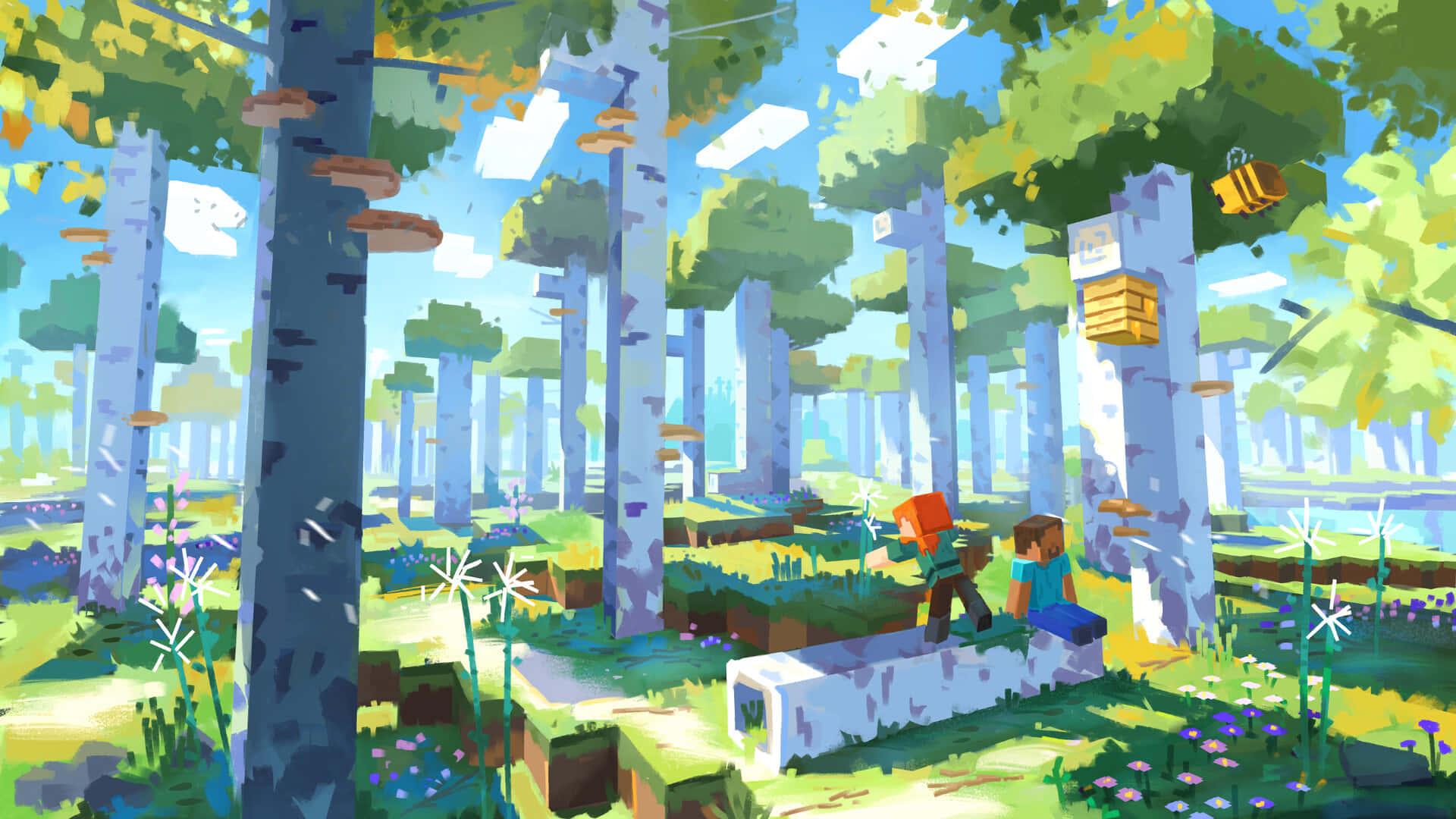 Minecraft Background